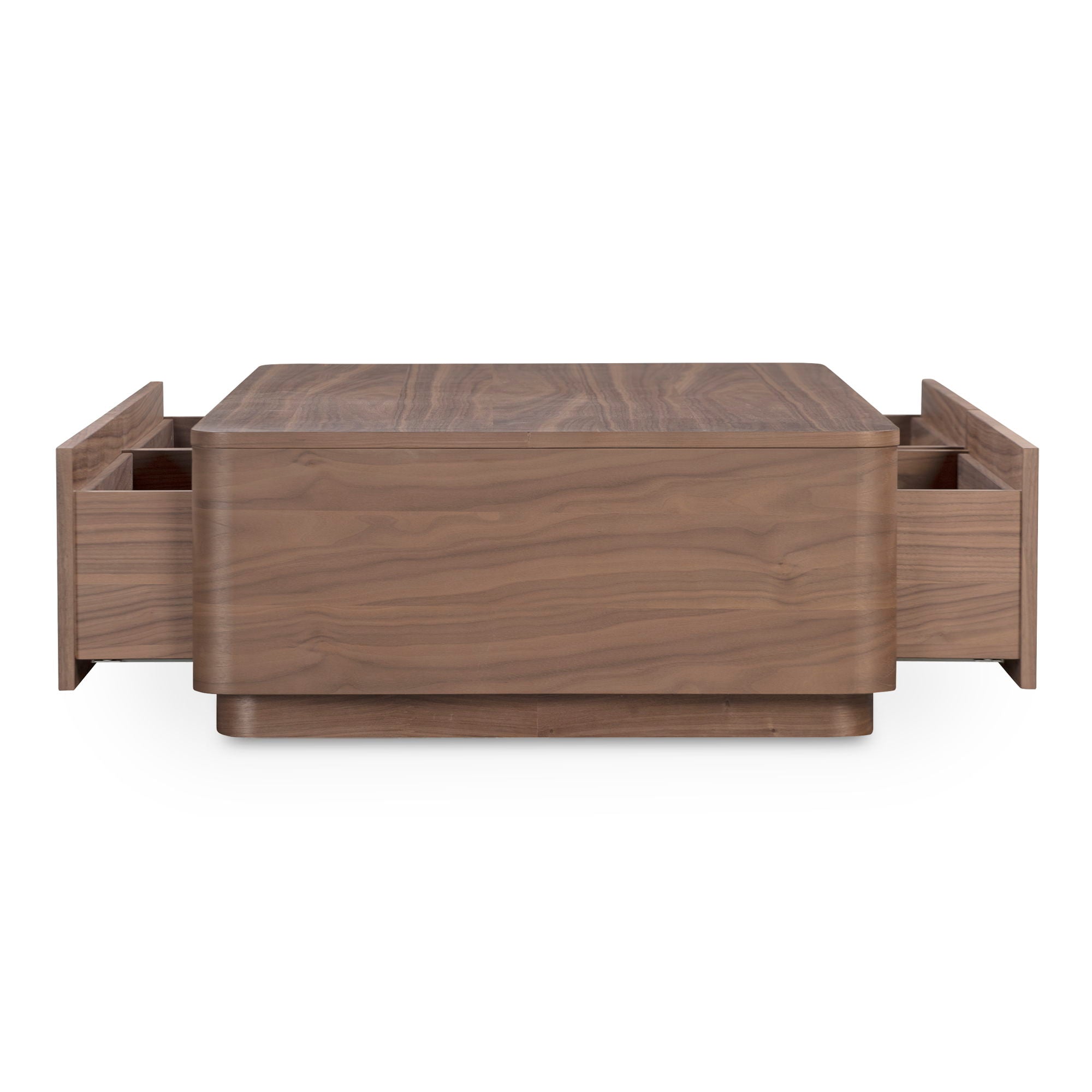 Round Off - Coffee Table - Dark Brown