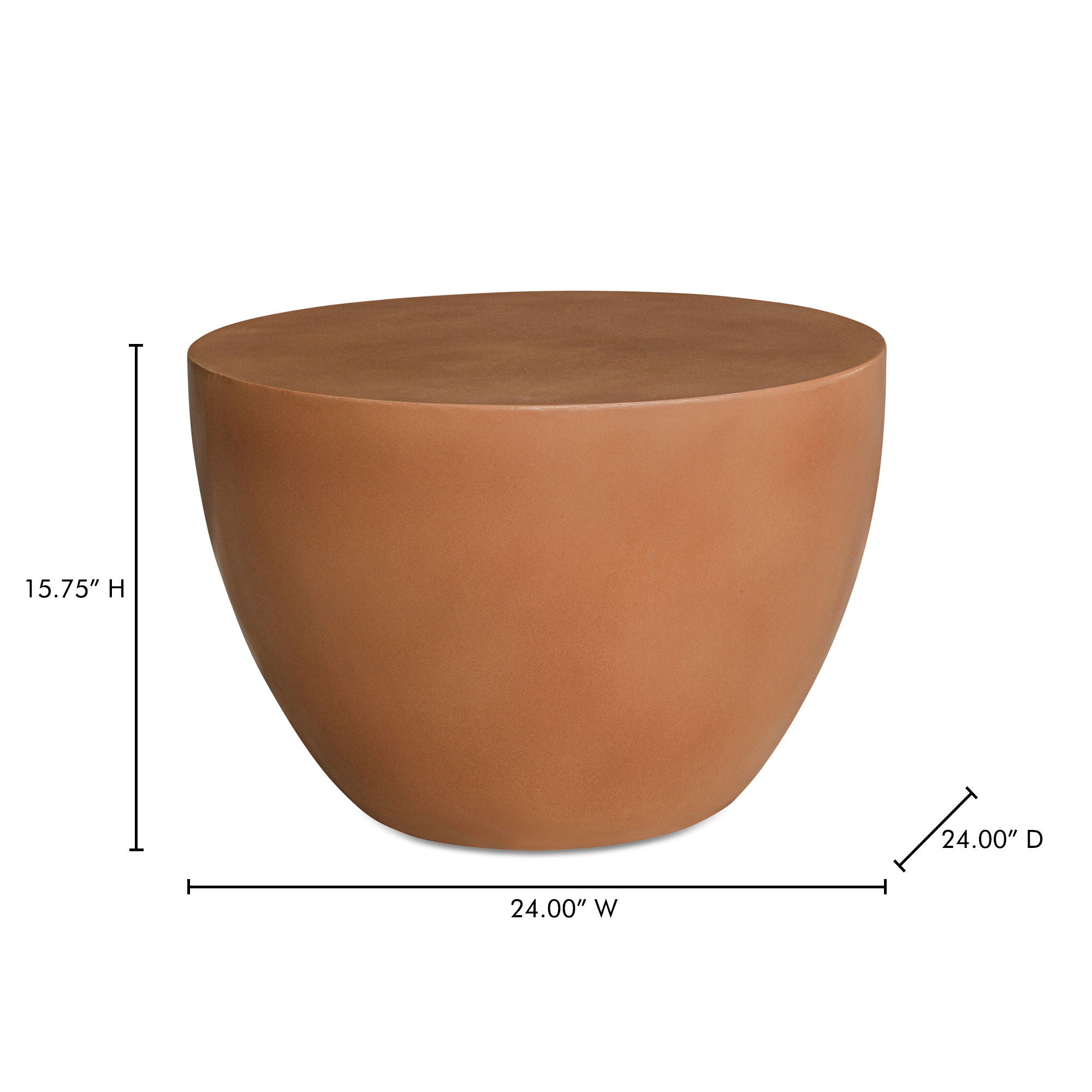 Insitu - Side Table - Terracotta
