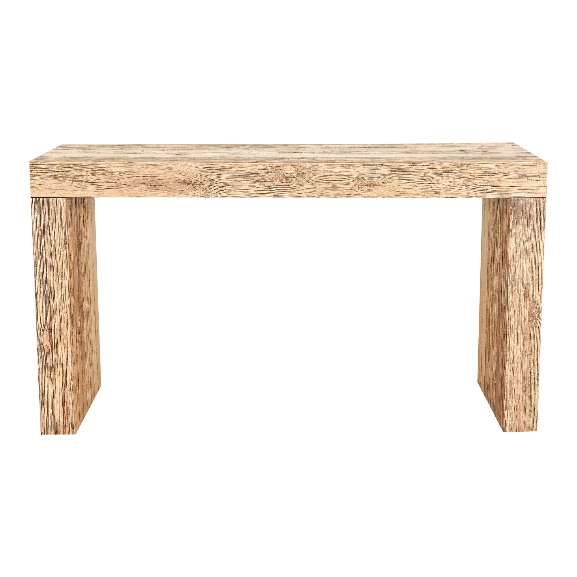 Evander - Console Table Aged Oak - Aged Oak