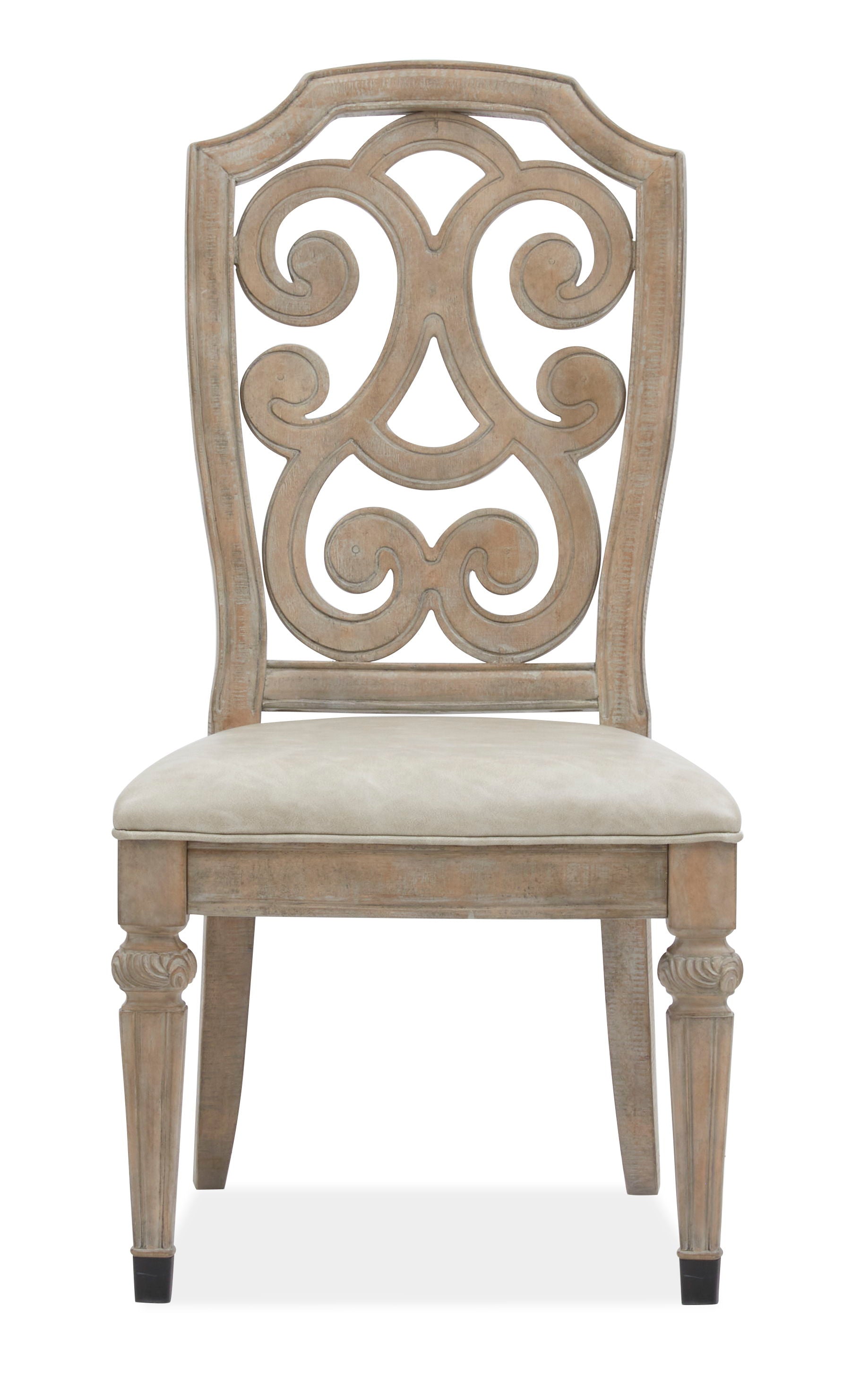 Marisol - Dining Side Chair With Upholstered Seat (Set of 2) - Fawn