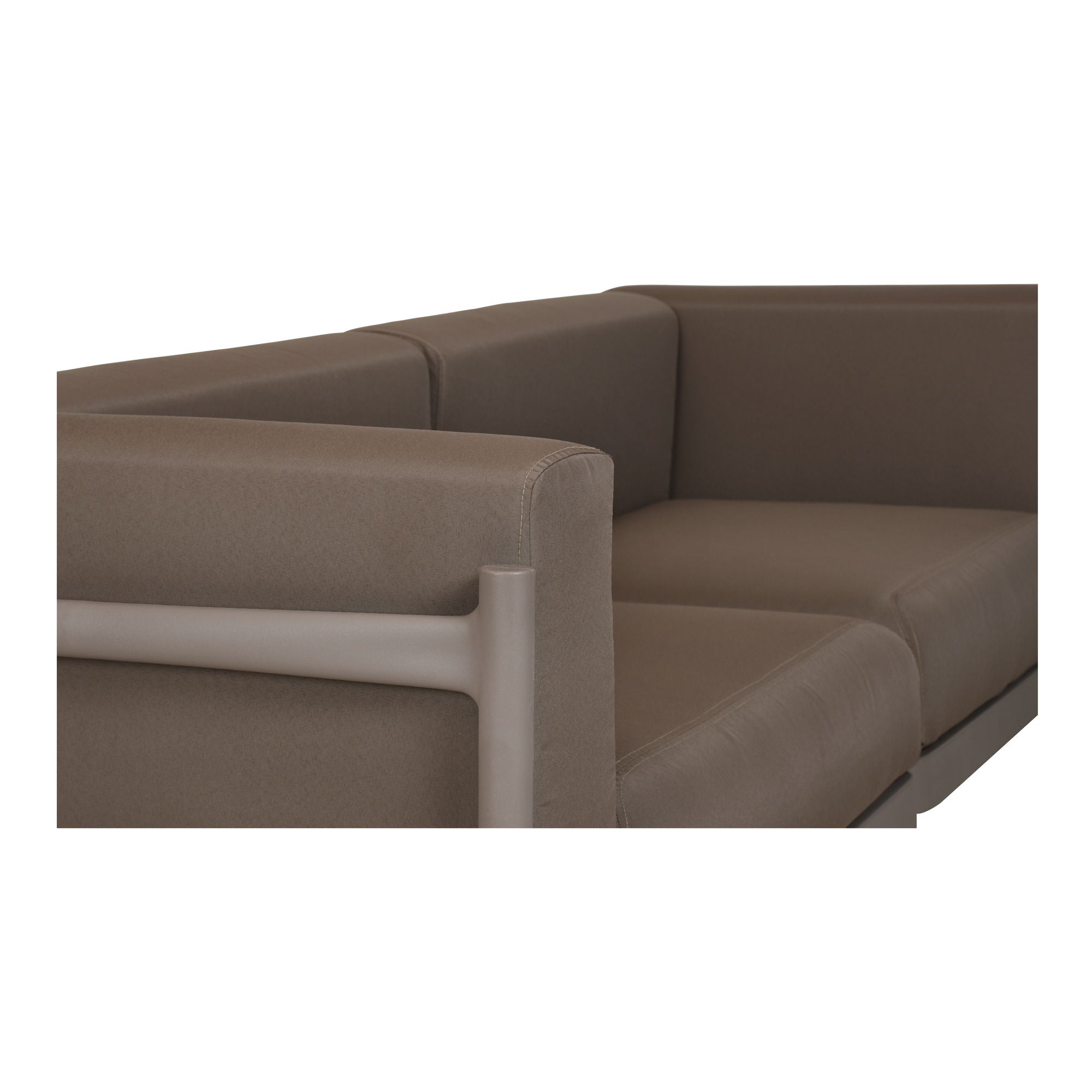 Suri - Outdoor 2-Seat Sofa - Taupe