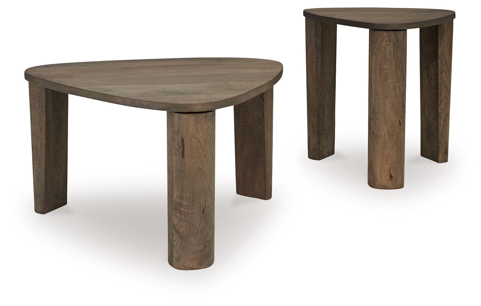 Reidport Accent Table (Set of 2) - Grayish Brown
