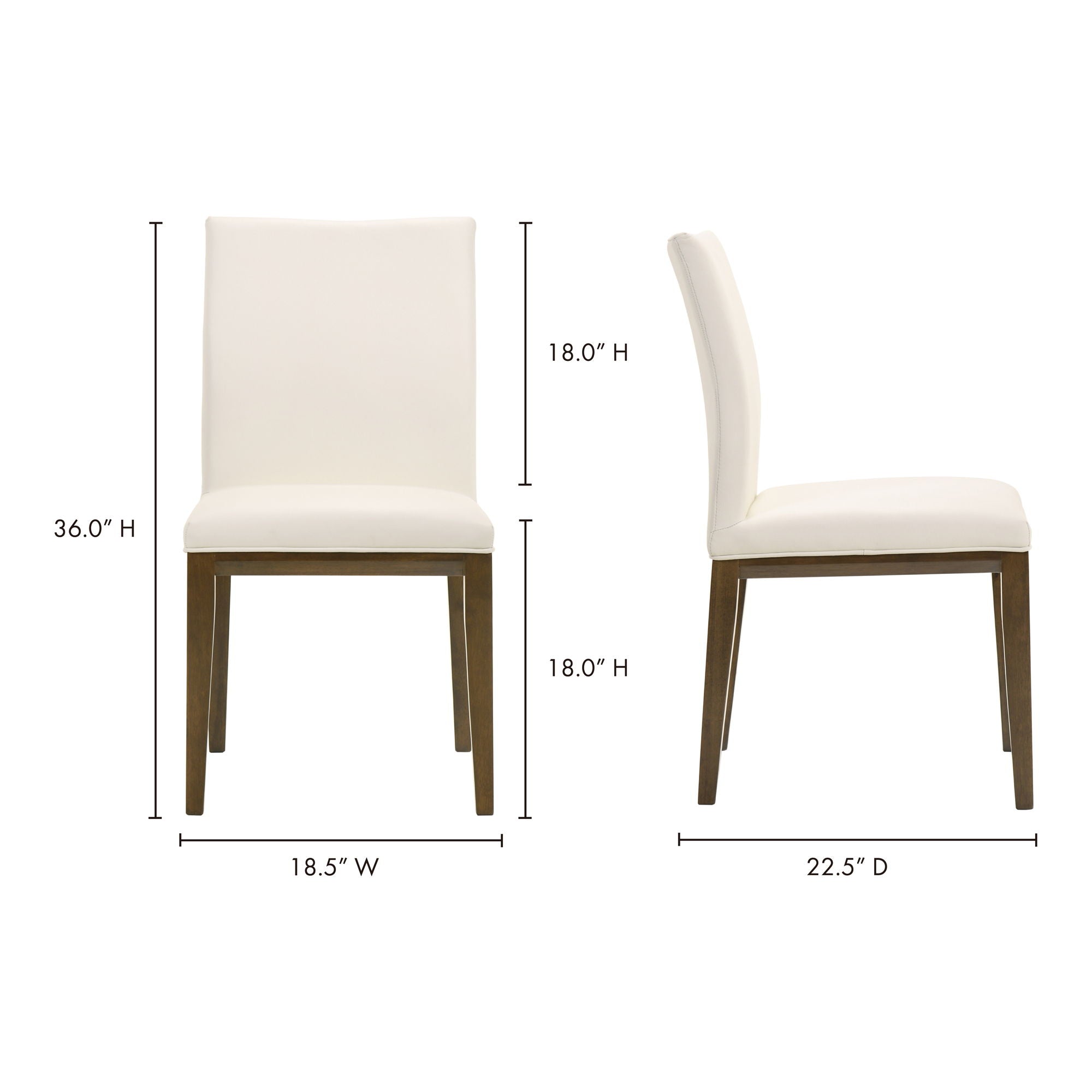 Frankie - Dining Chair - White - M2