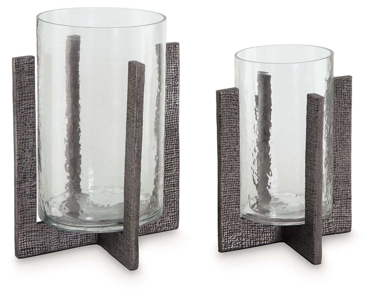 Hurricane candle deals holder set