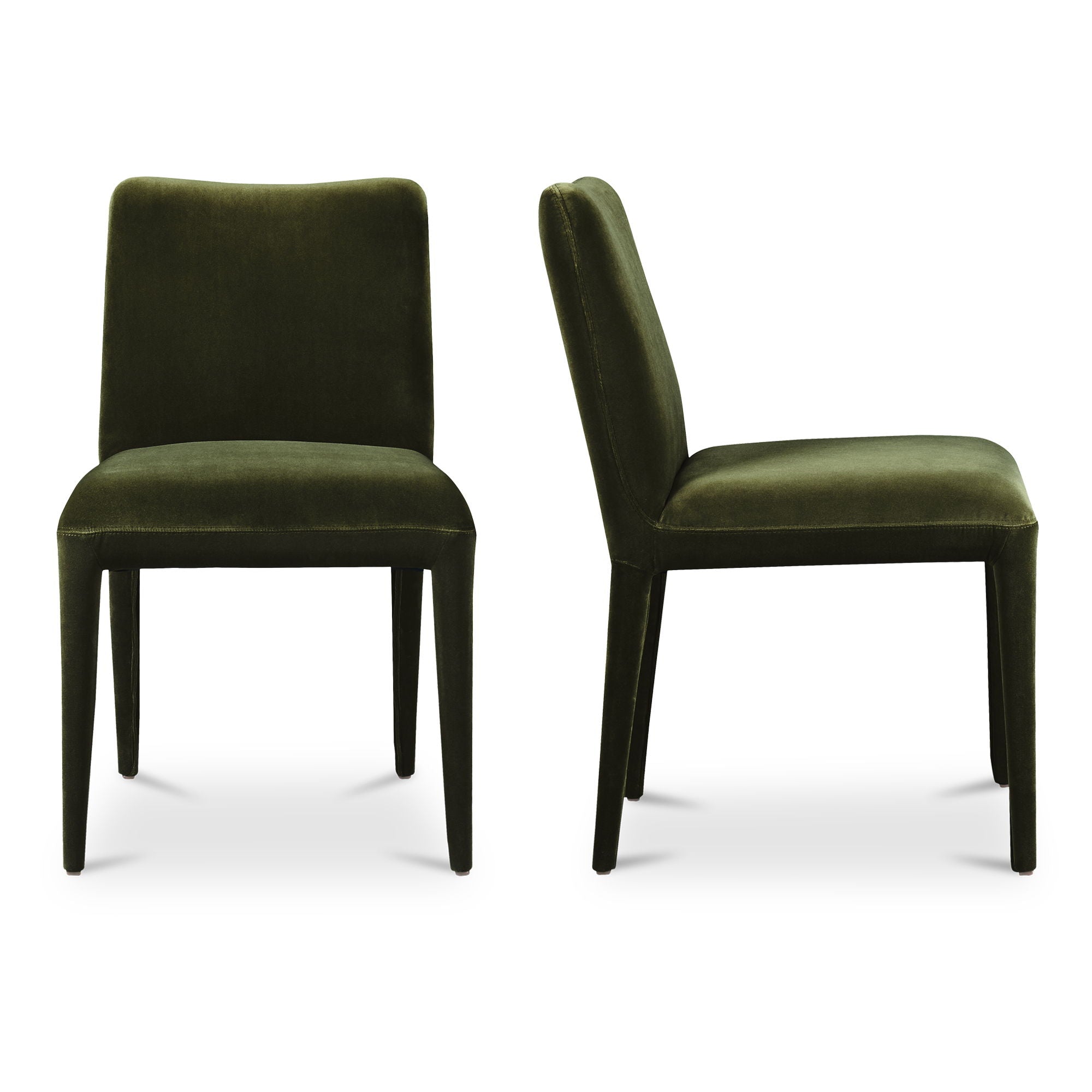 Calla - Dining Chair (Set of 2) - Green Velvet