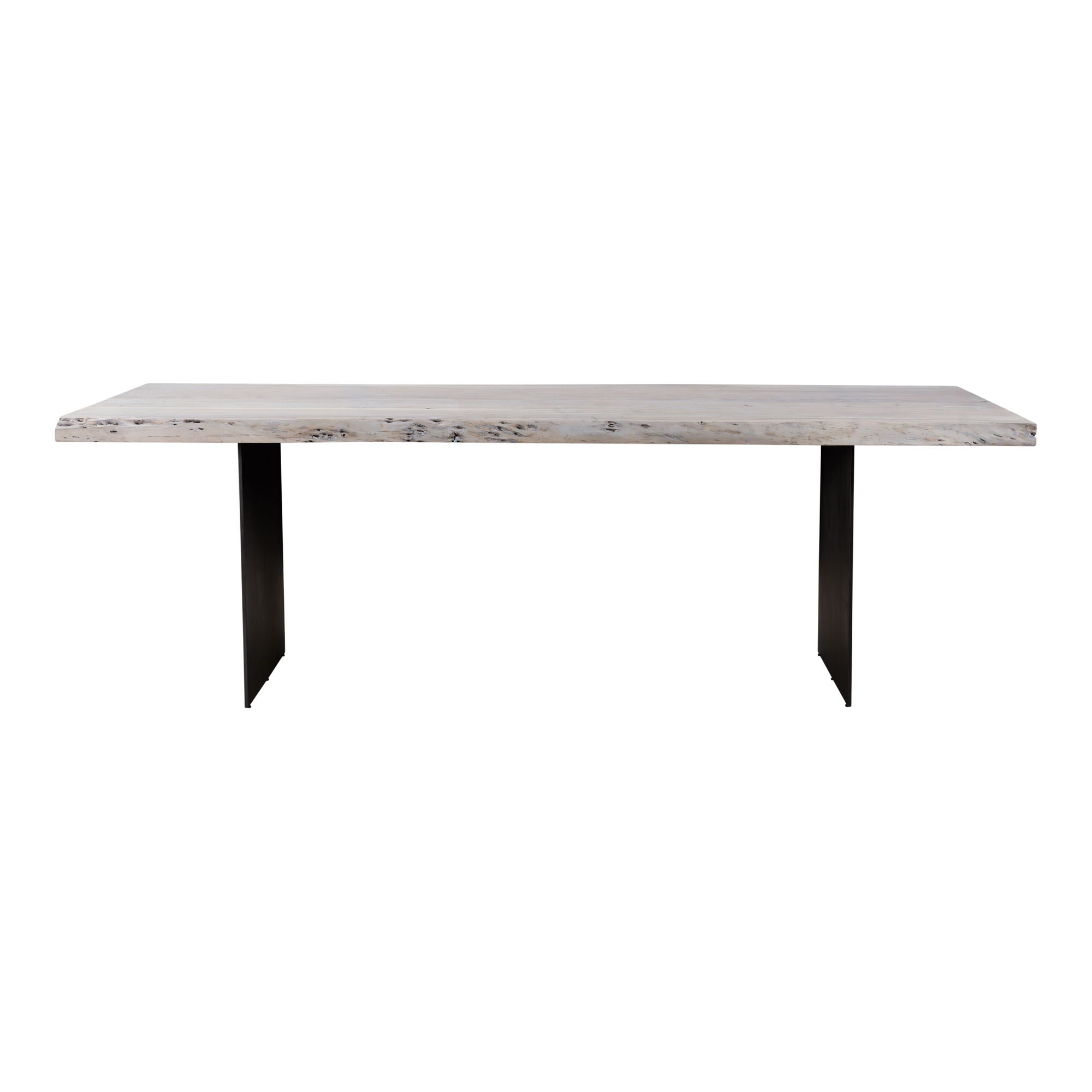 Evans - Solid Acacia Dining Table - White