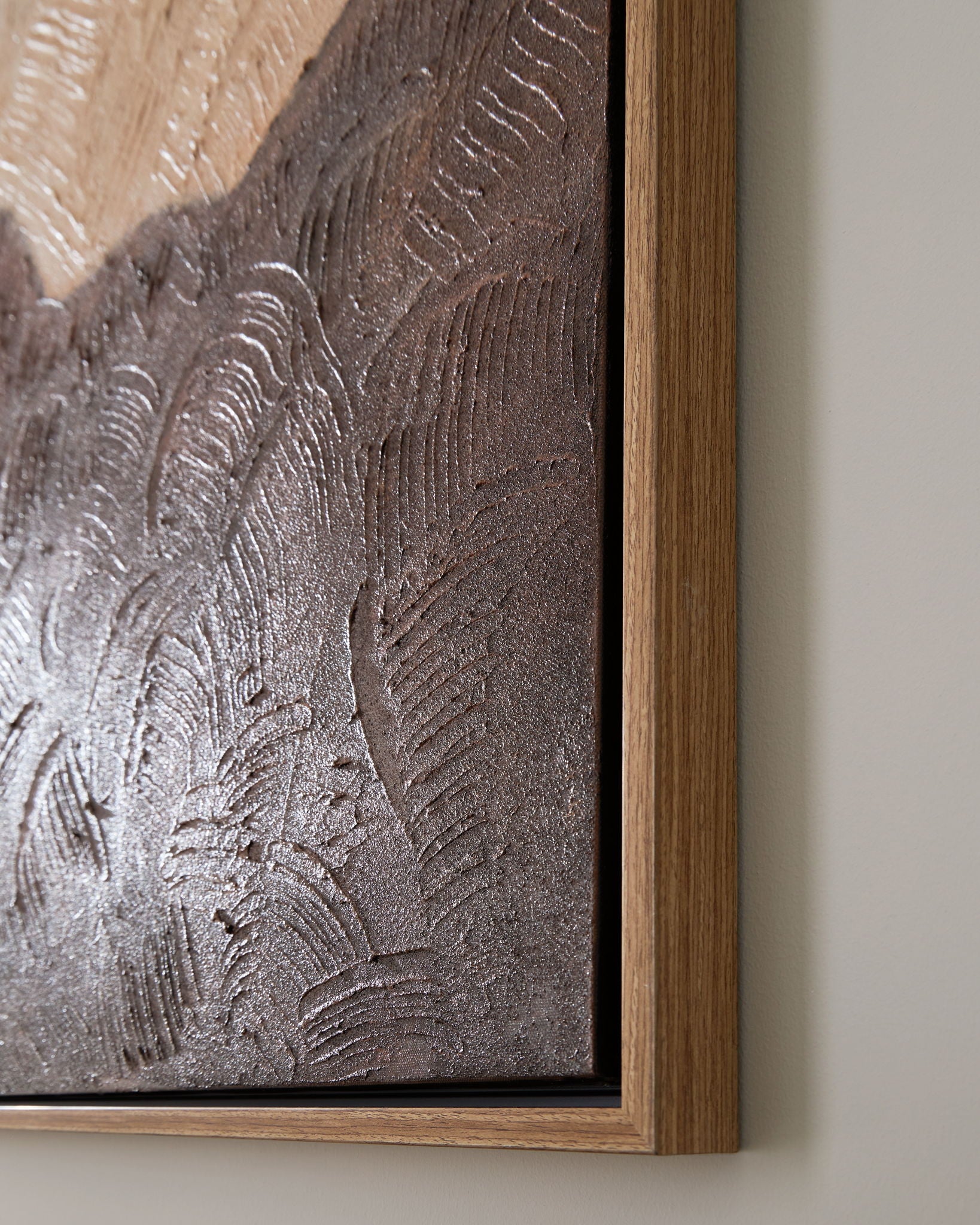 Fanthorne - Tan / Brown / White - Wall Art