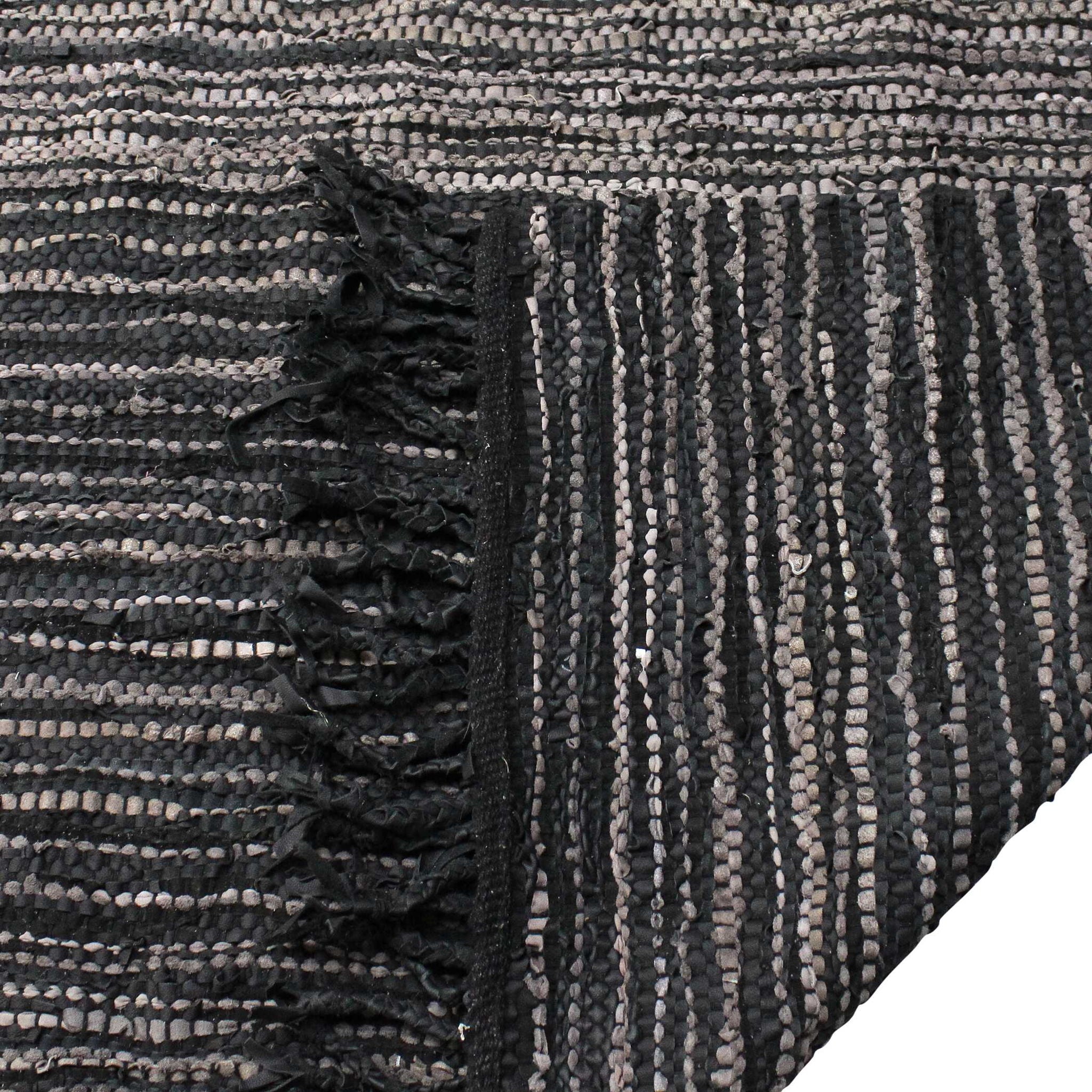 Kirvin - Wool 6 X 9 Rug - Dark Gray