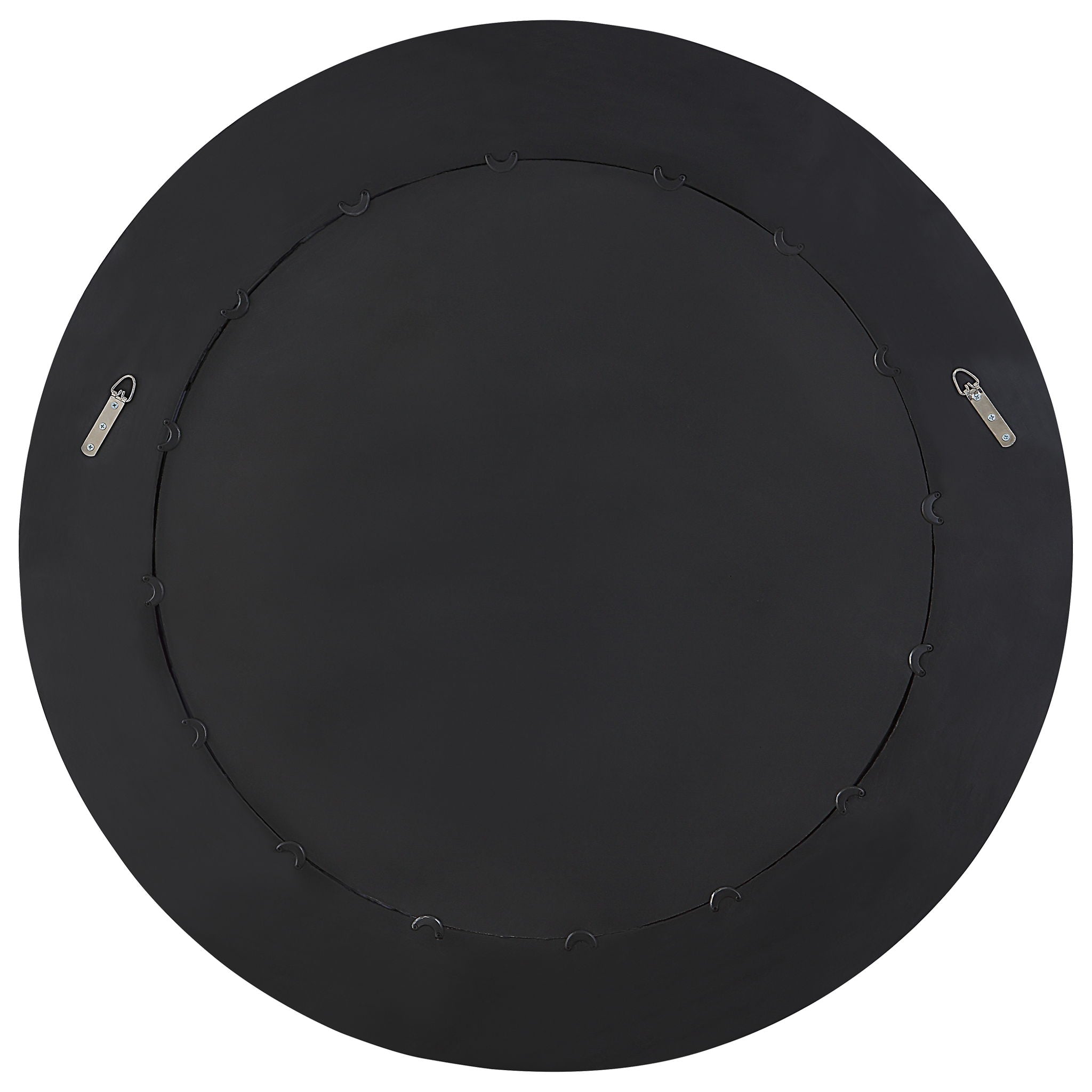 Caribou - Round Mirror - Black