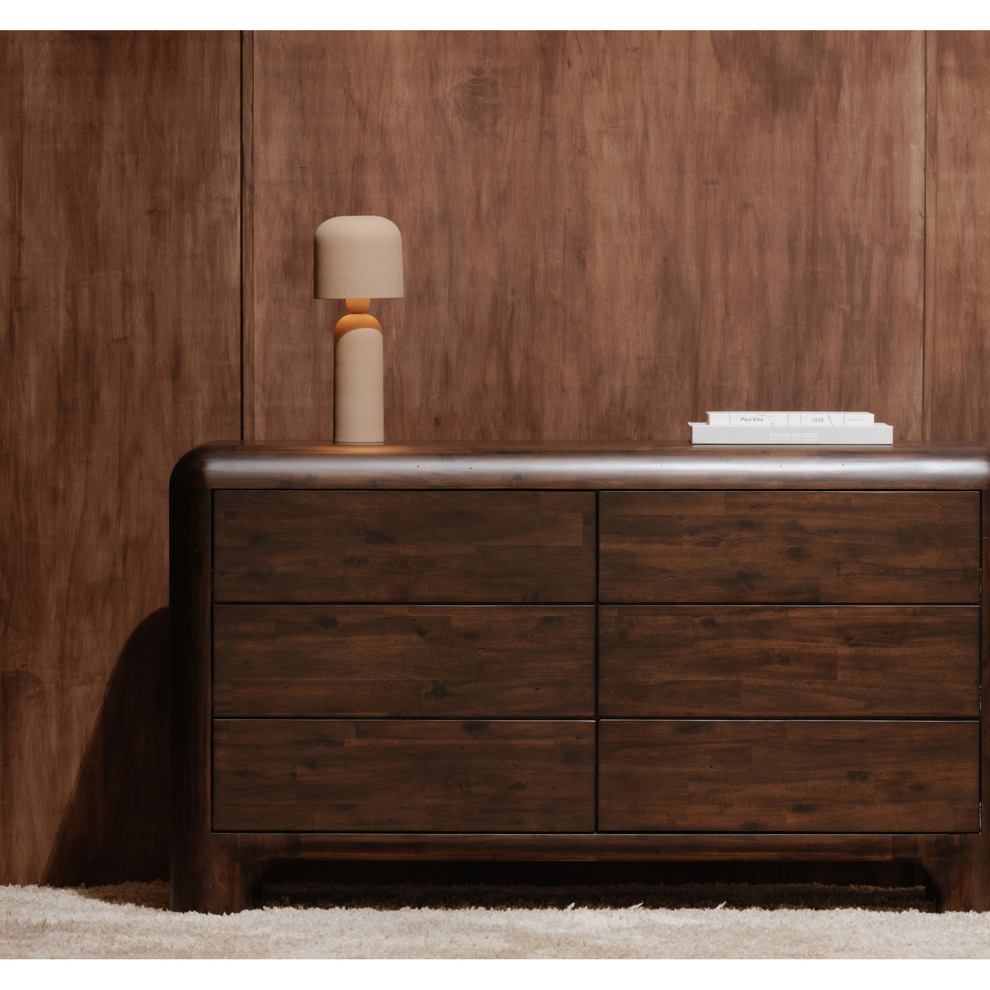 Echo - Terracotta Lamp - Brown