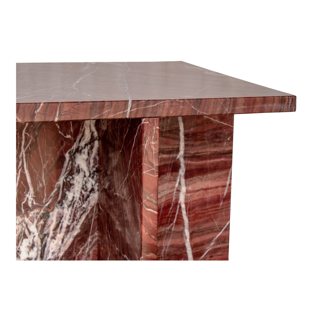 Blair - Accent Table - Rosso