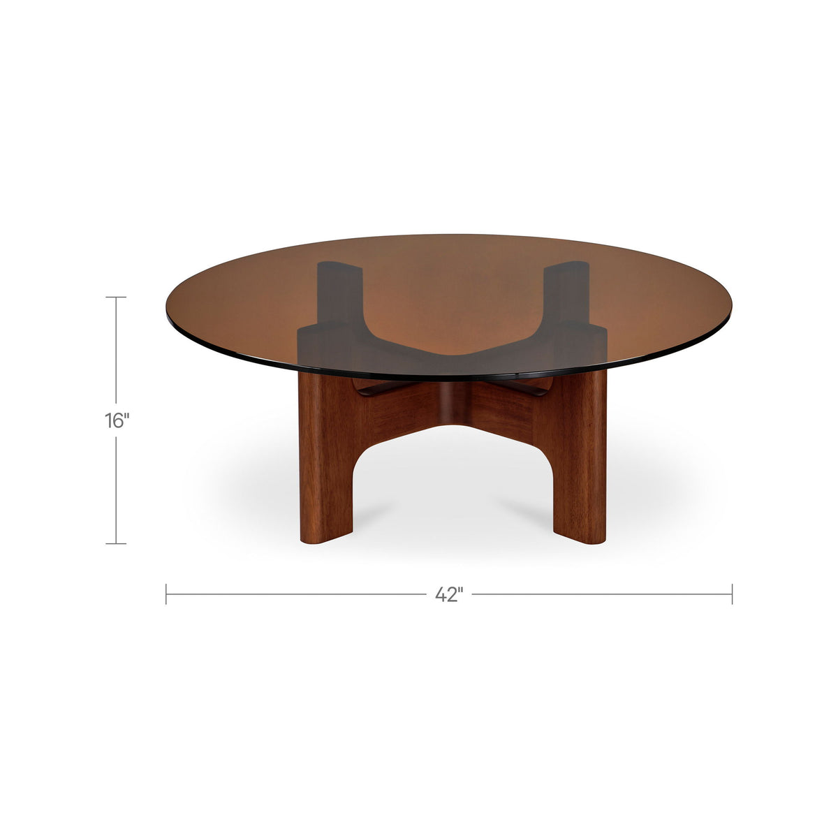 Luke - Coffe Table - Brown