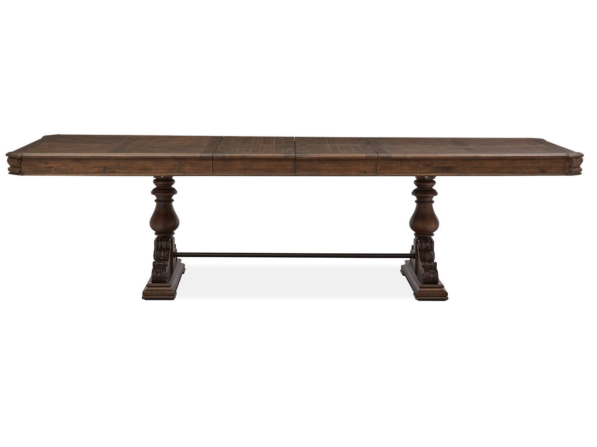 Durango - Trestle Dining Table - Willadeene Brown