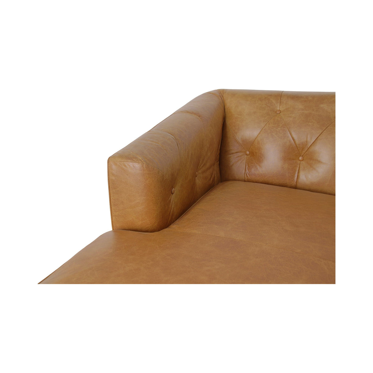 Dunmore - Chaise - Tan / Brown