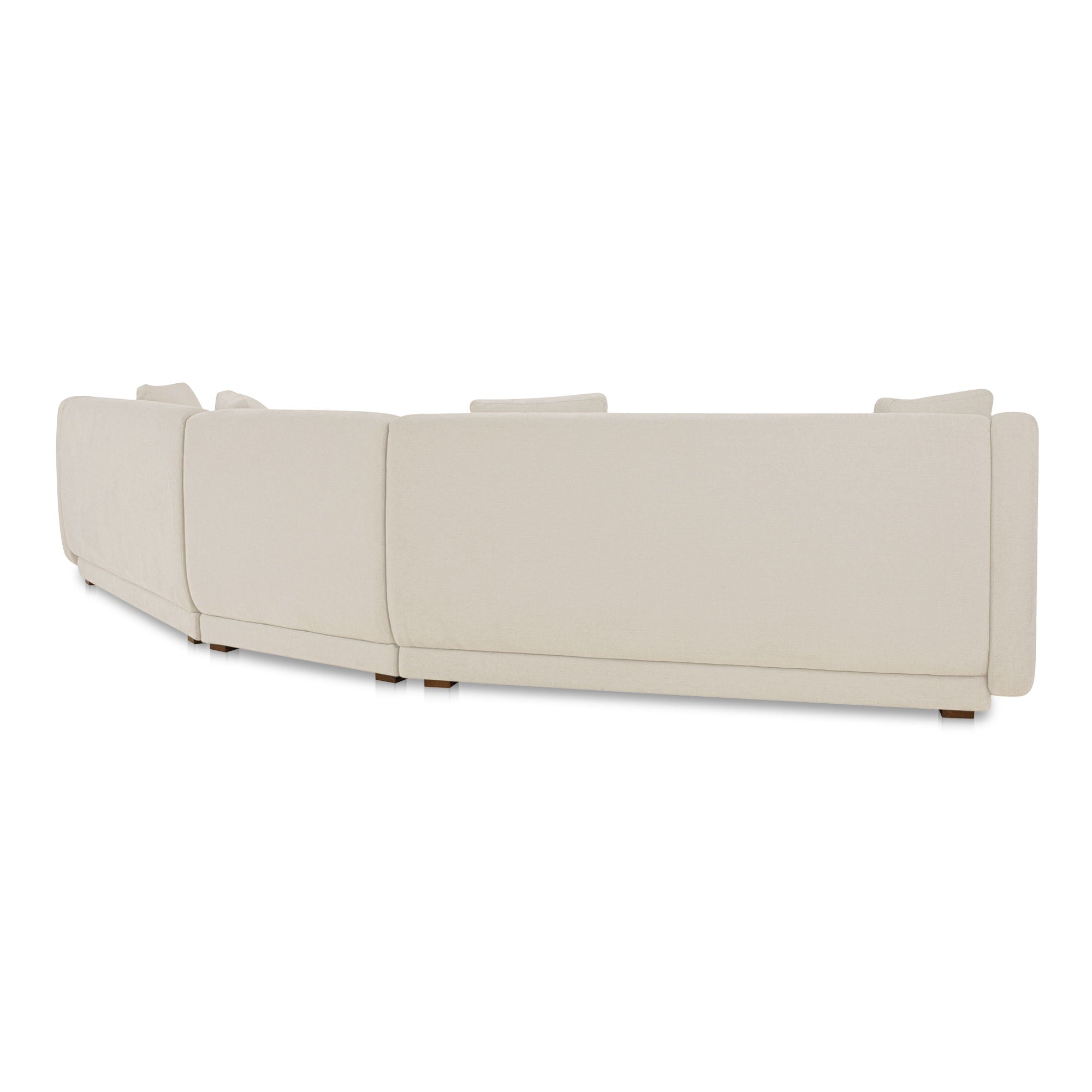 Fraser - 3 Piece Modular Sectional With Slipper - White