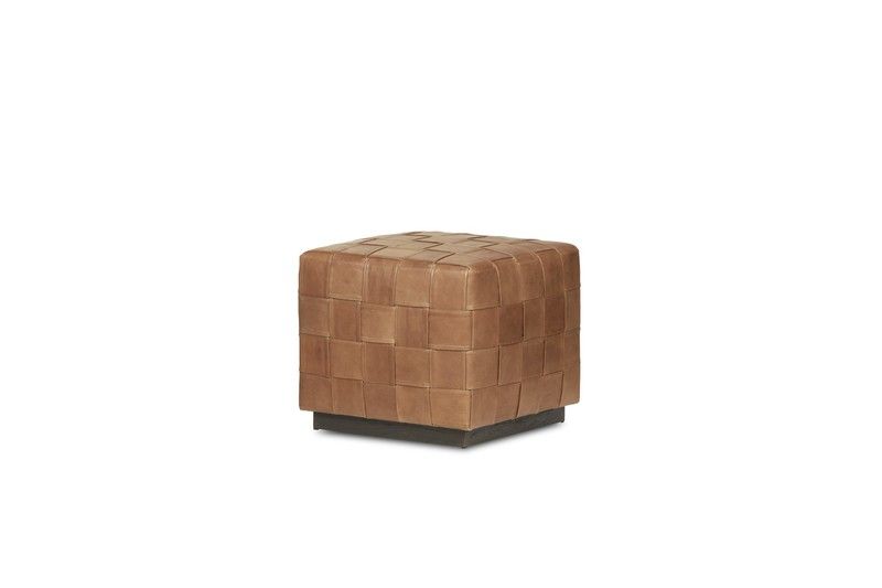 Weston - Ottoman, Mirage Leather