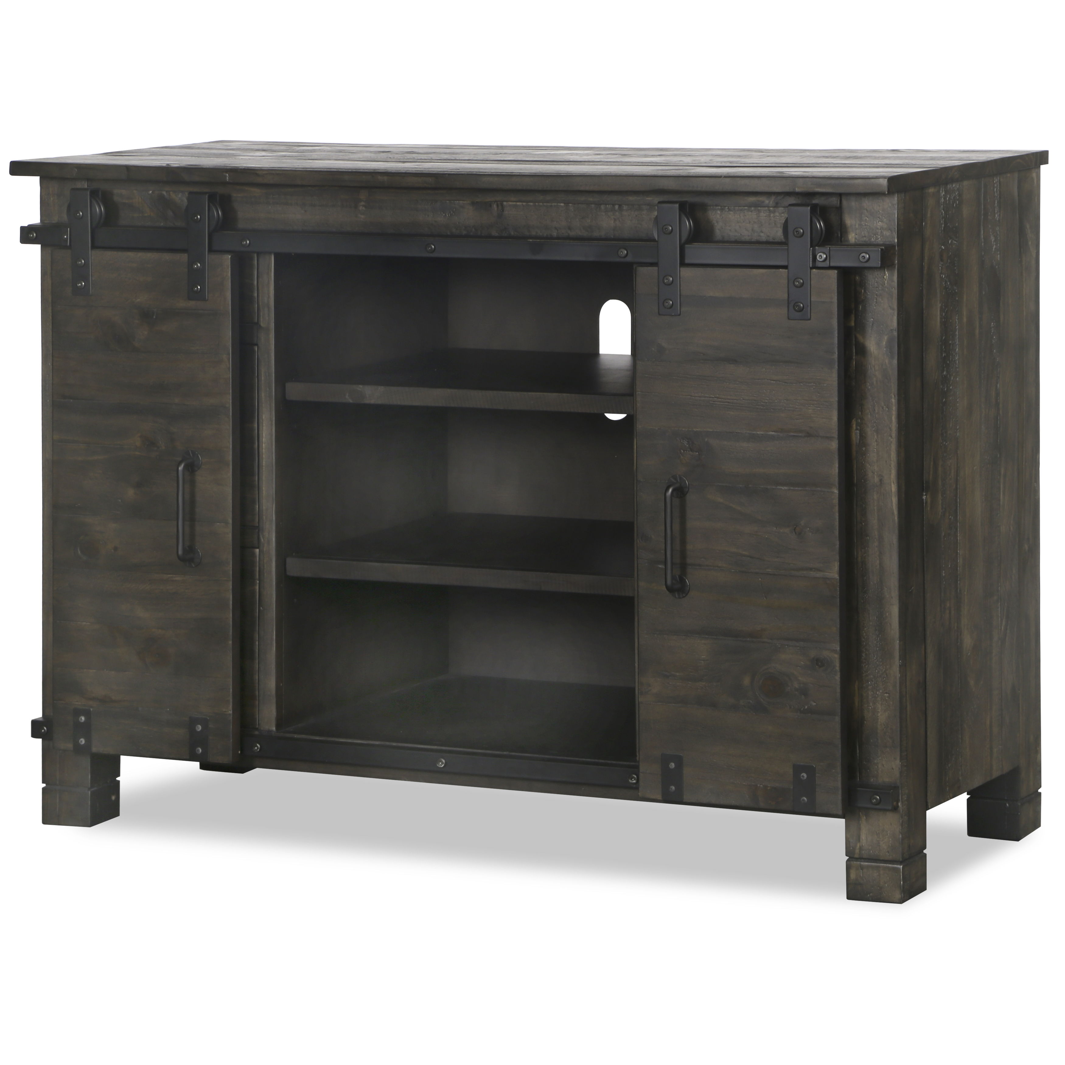 Abington - Media Chest - Weathered Charcoal