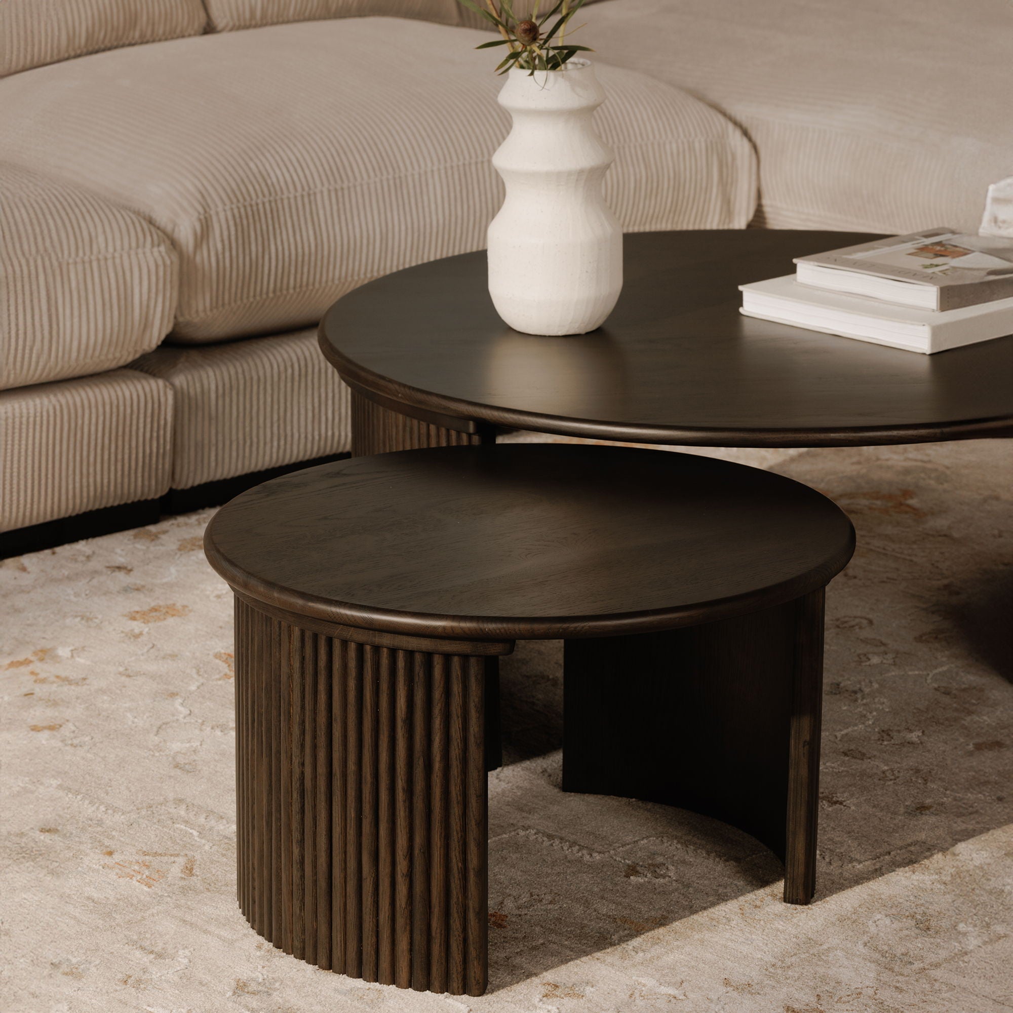 Penny - Small Coffee Table - Dark Brown