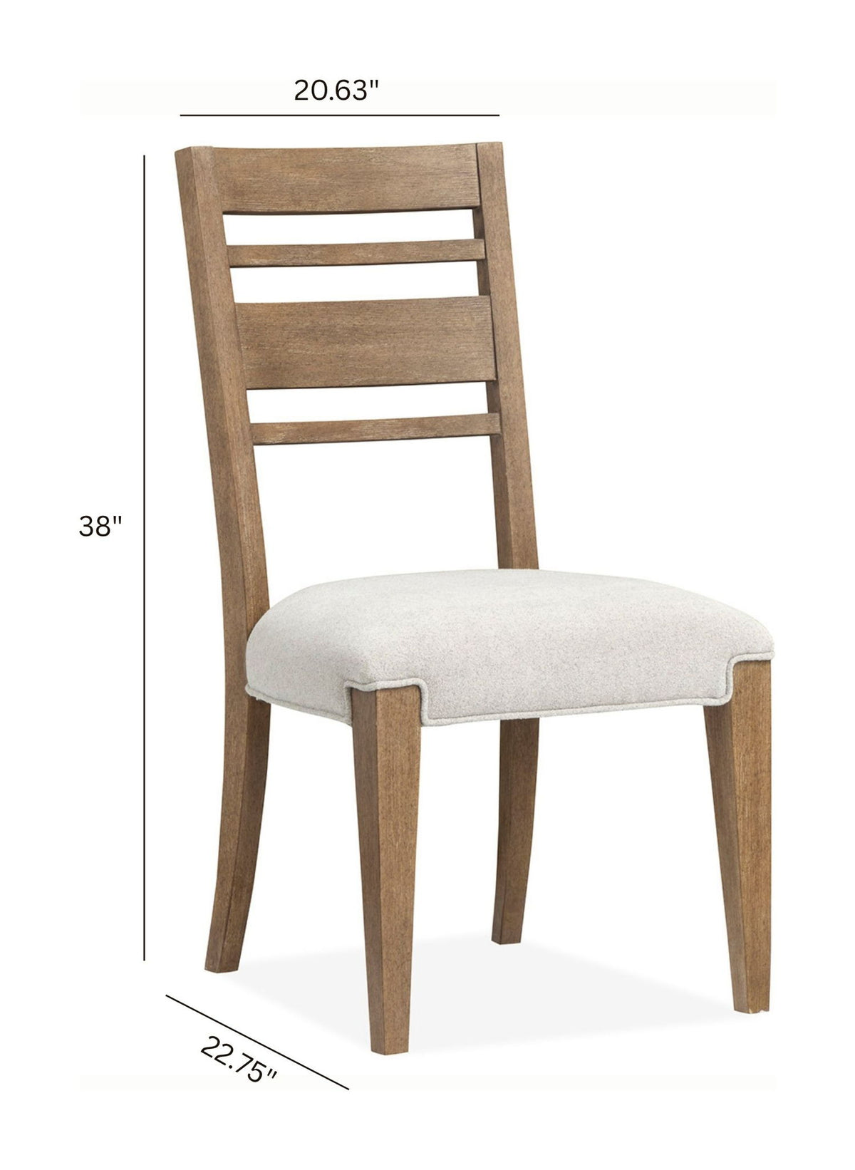Plum Creek - Upholstered Side Chair With Wood Back (Set of 2)
