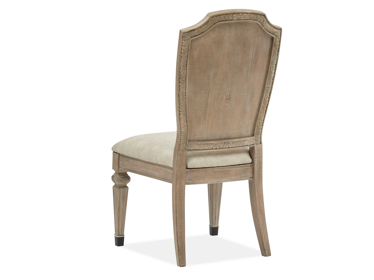 Marisol - Dining Side Chair With Upholstered Seat and Back (Set of 2) - Fawn