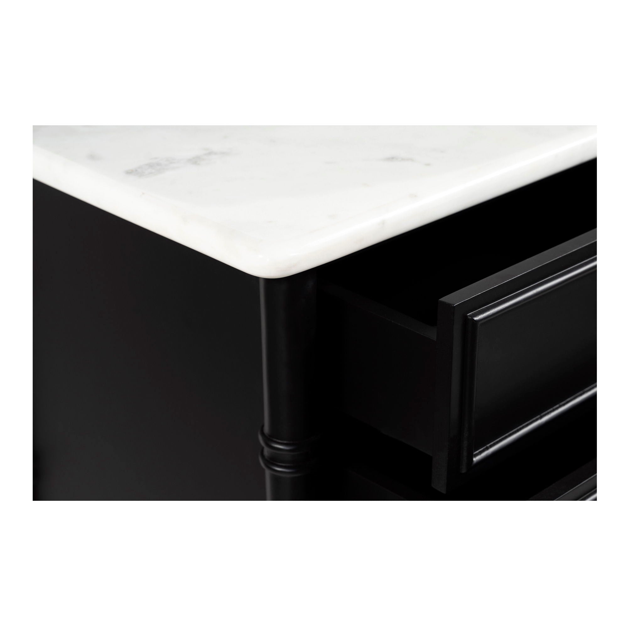 Eleanor - 5 Drawer Chest - Black