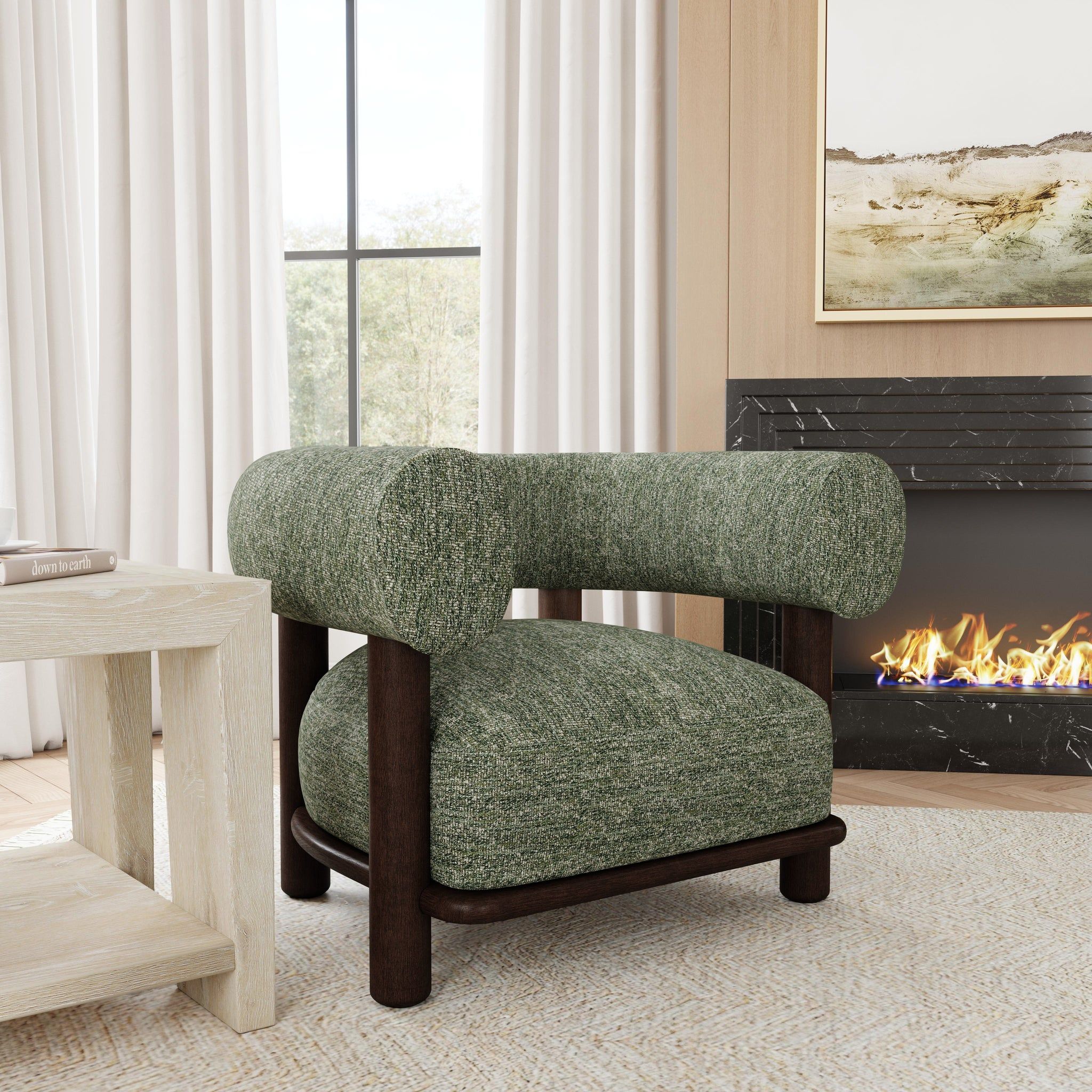 Lars - Accent Chair - Green