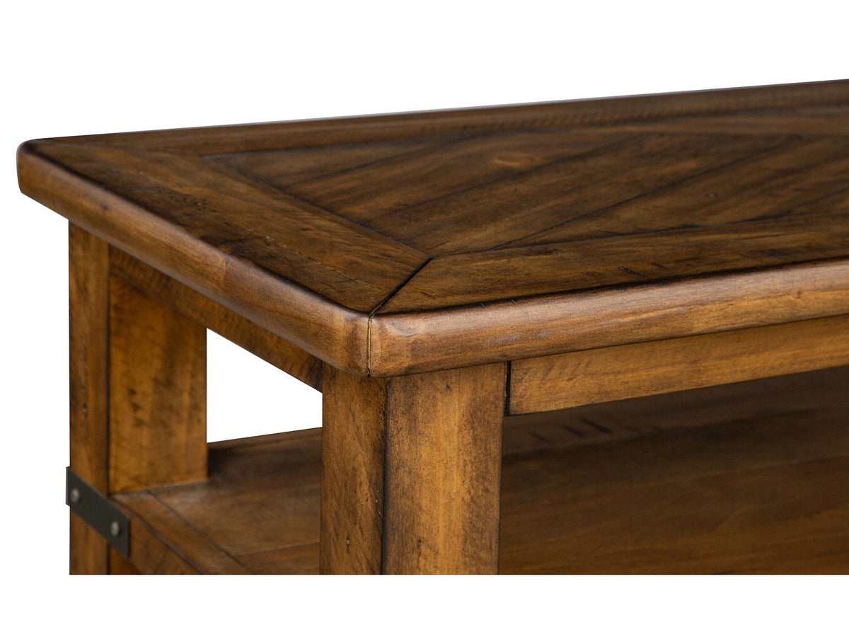 Chesterfield - Rectangular Sofa Table - Farmhouse Timber