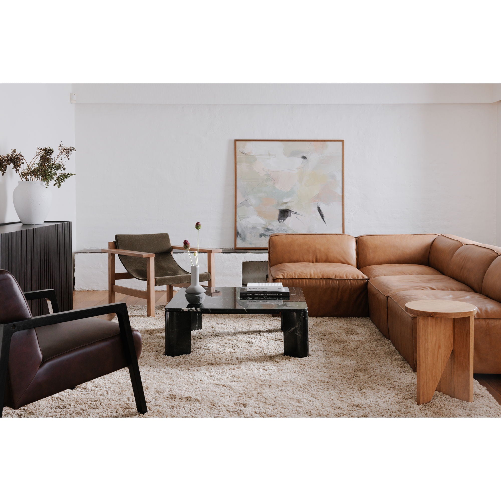 Segment - Coffee Table - Black Marine