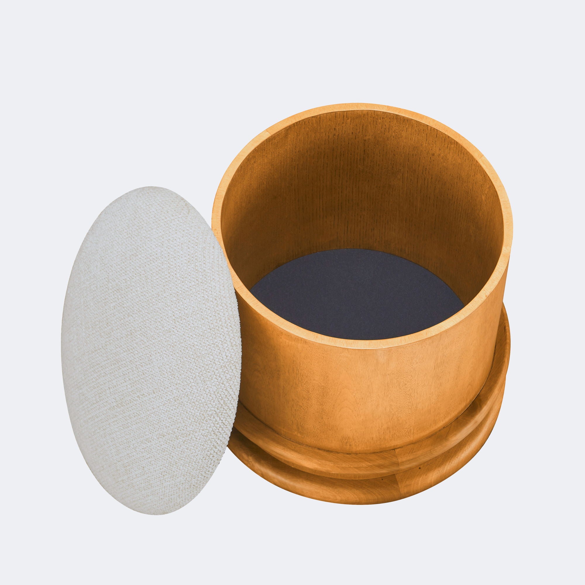 Piccolo - Storage Stool - Flecked Oatmeal