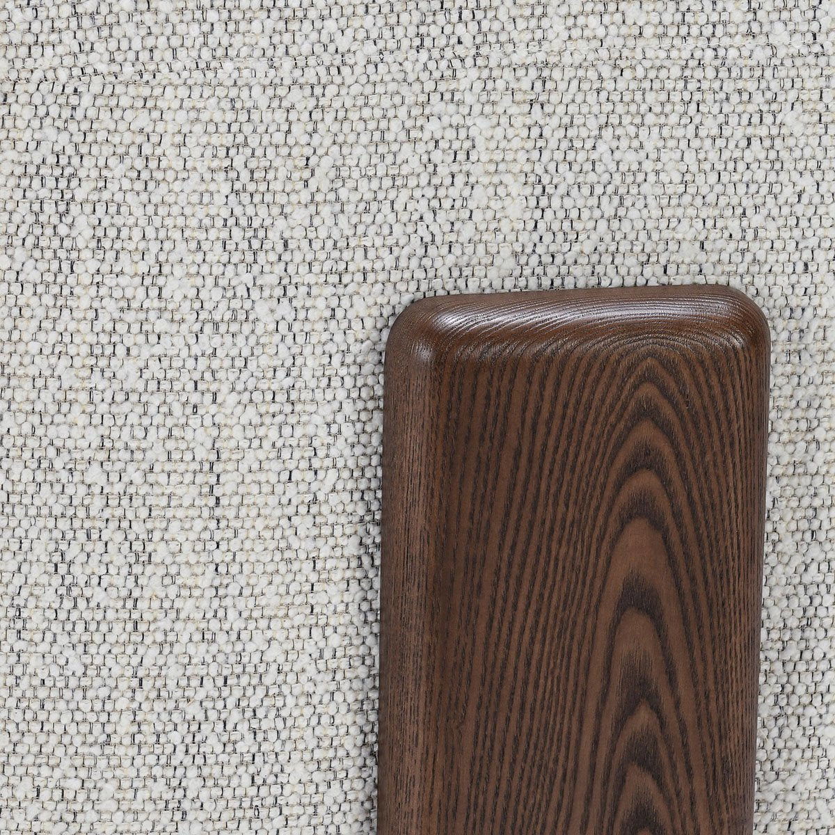 Chelsea - Upholstered/Wood Counter Stool - Pixel Ivory