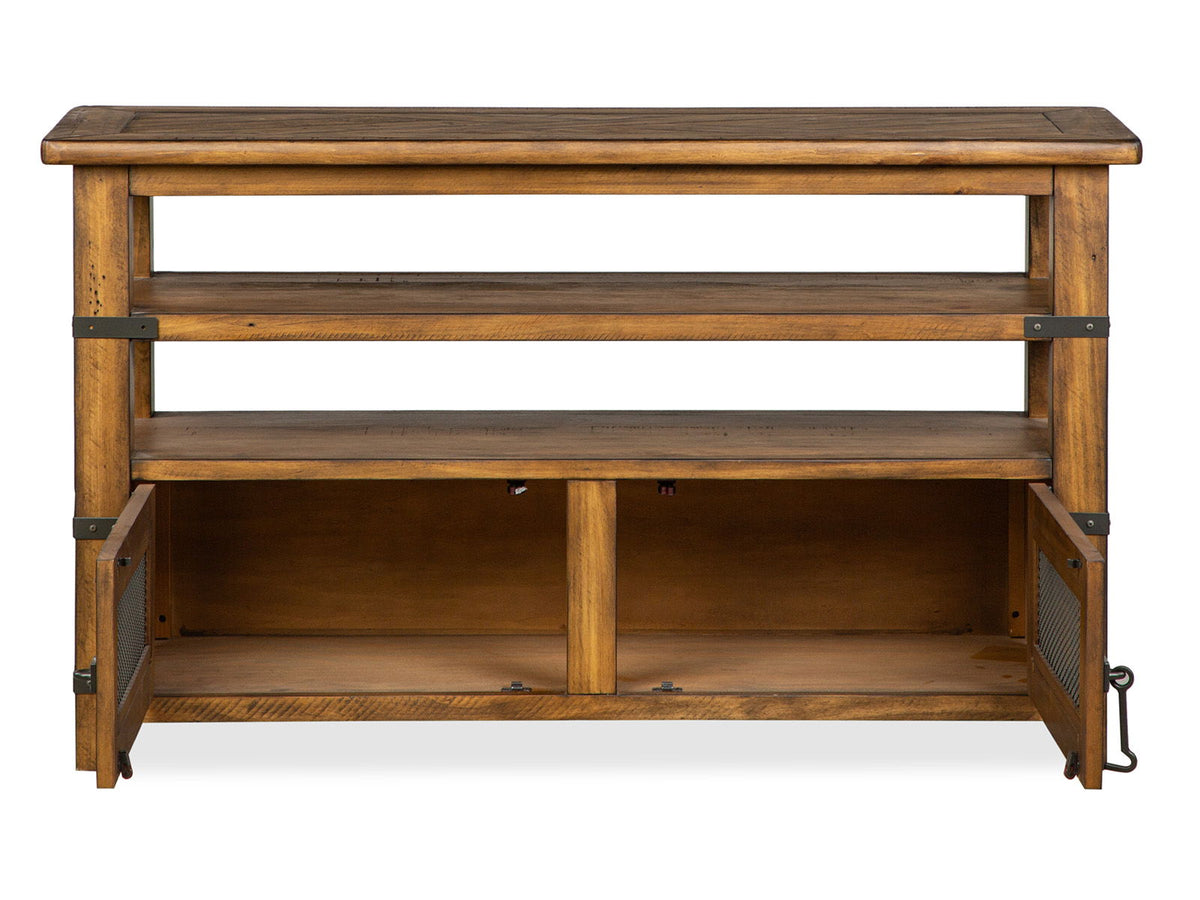 Chesterfield - Rectangular Sofa Table - Farmhouse Timber