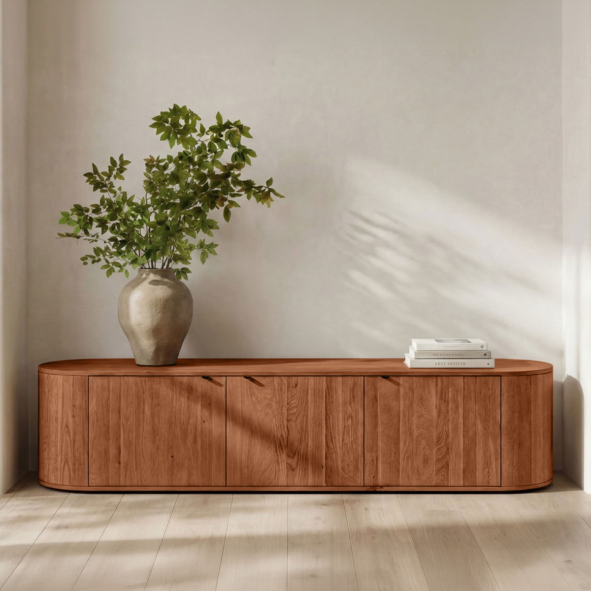 Theo - Media Bench - Brown