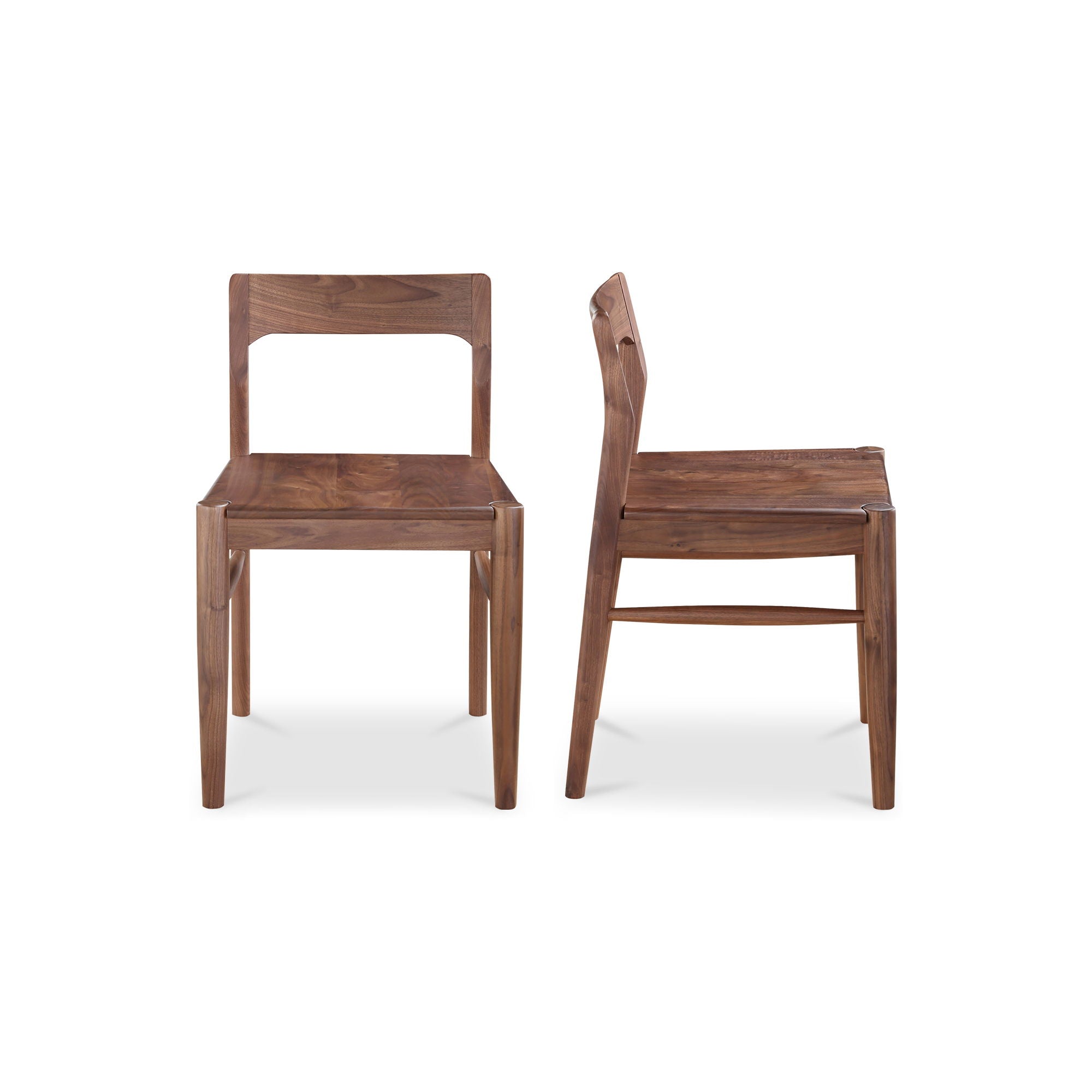Owing - Dining Chair (Set of 2) - Walnut Brown