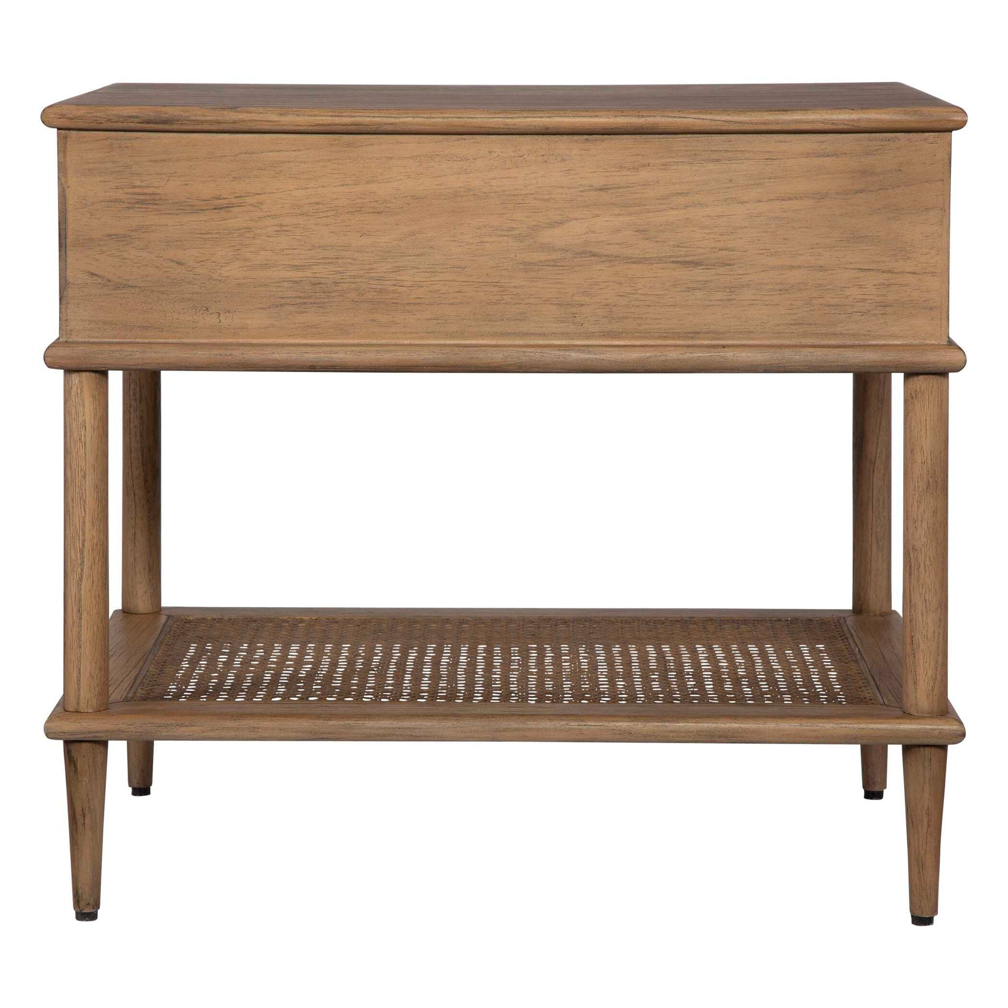 Coast - Rattan Cane Side Table - Light Brown