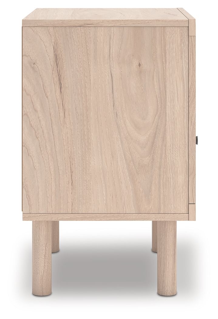 Arloster - Tan - One Drawer Night Stand