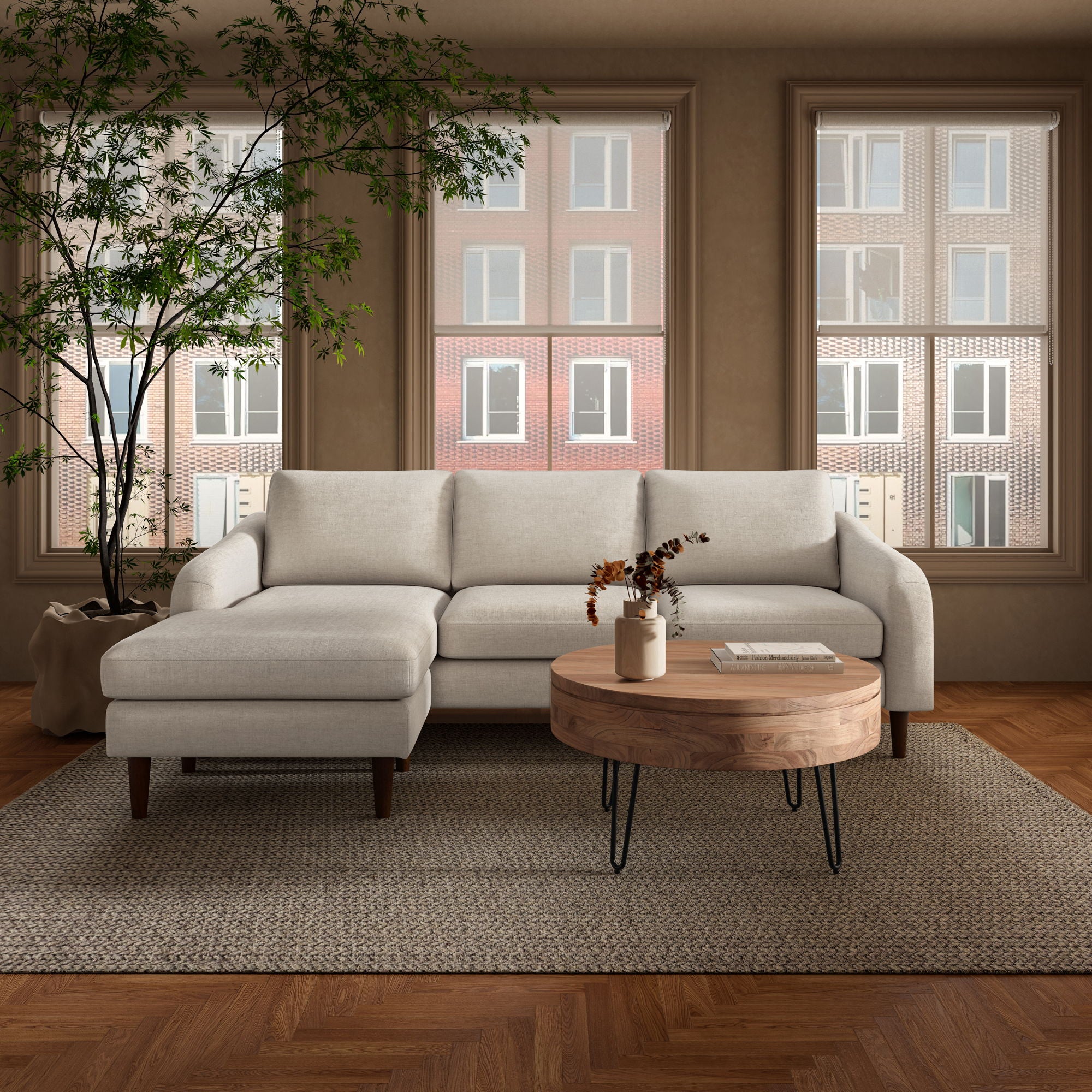 Quinn - Sectional - Oatmeal