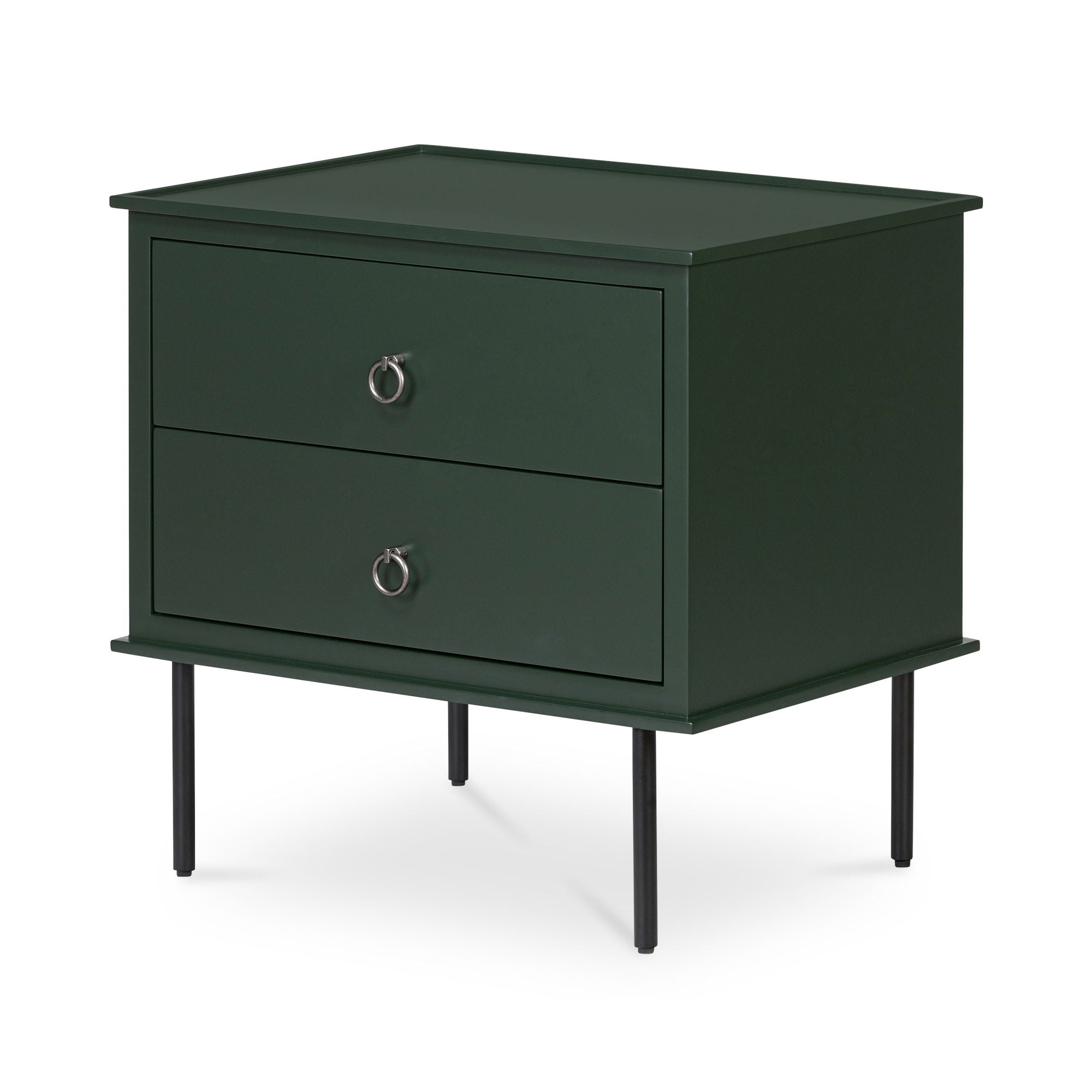 Reagan - Nightstand - Wood - Black