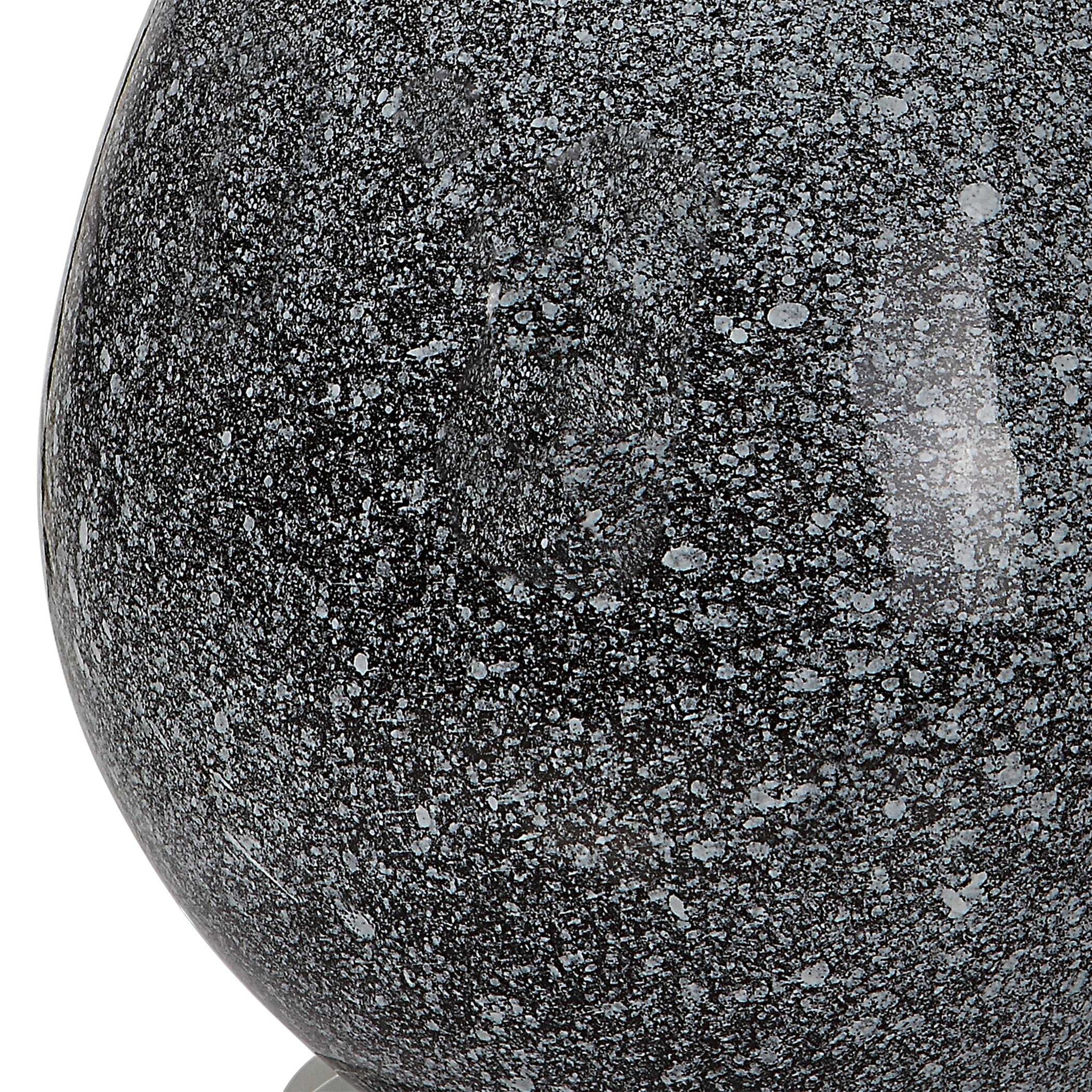 Nebula - Speckled Glaze Table Lamp - Gray
