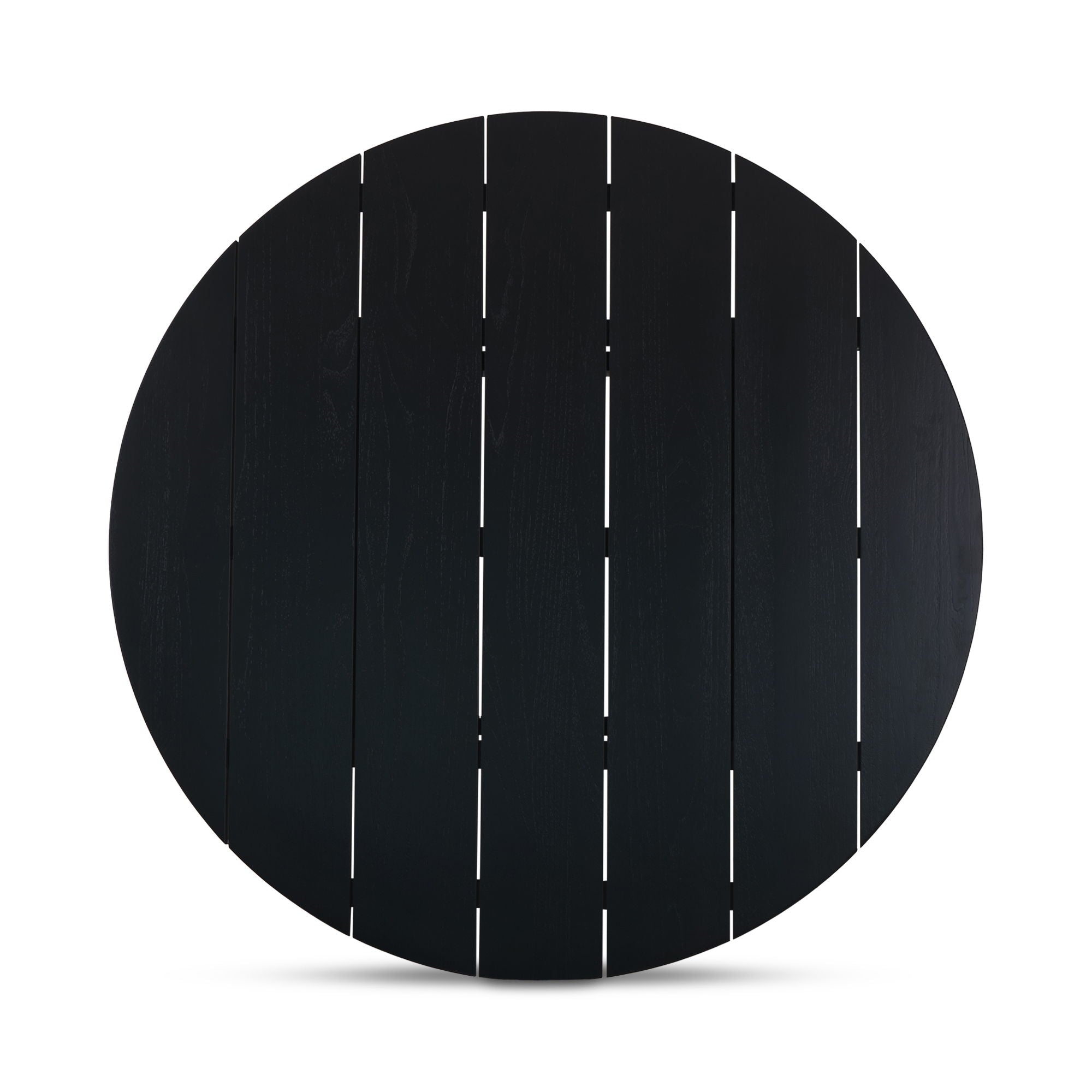 Delta - Round Outdoor Dining Table - Black