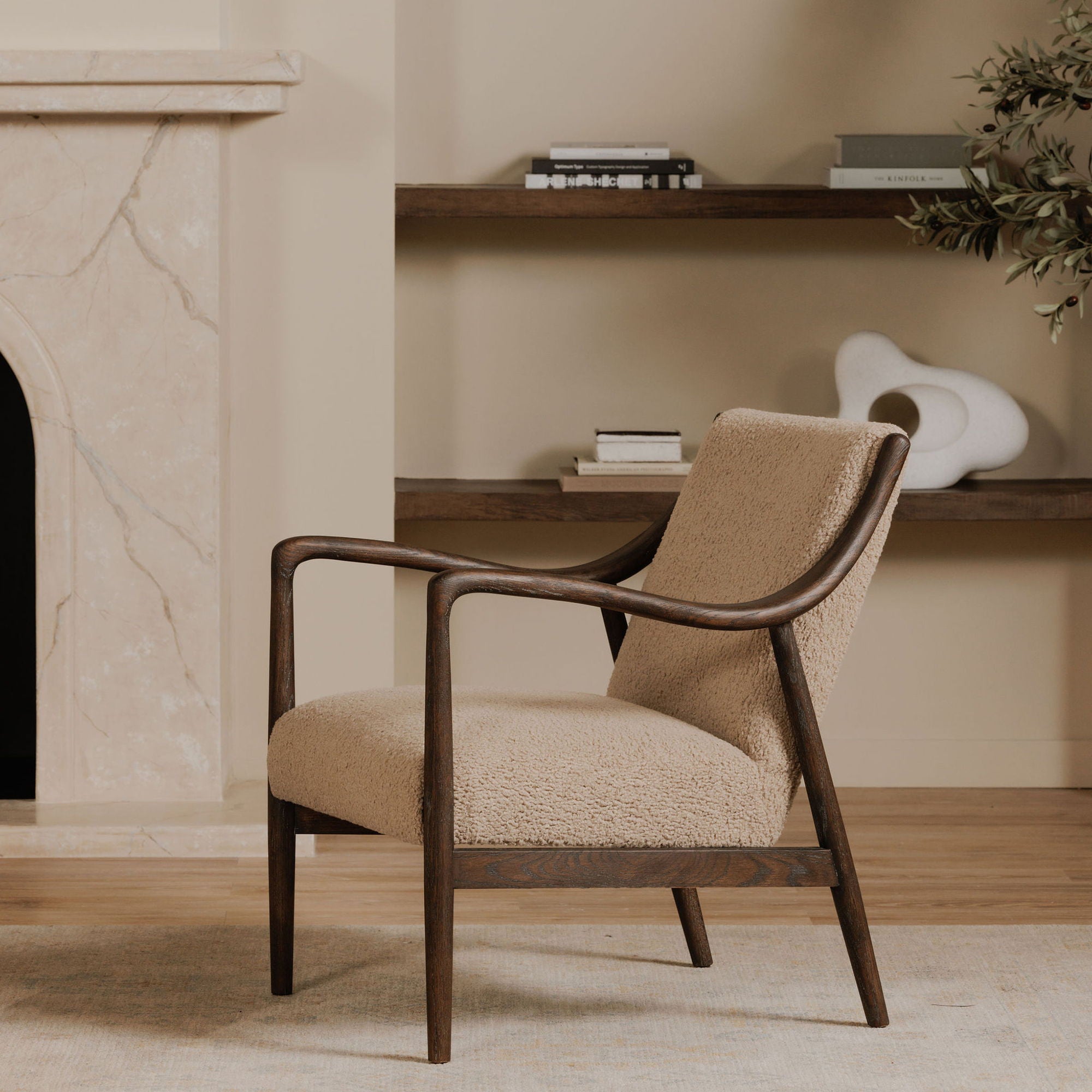 Yates - Accent Chair - Beige