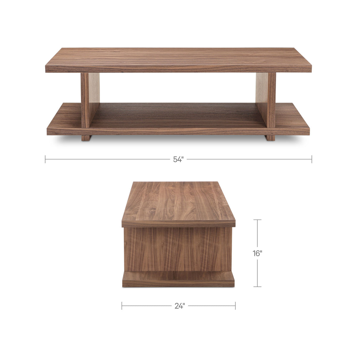 Miri - Coffee Table - Walnut