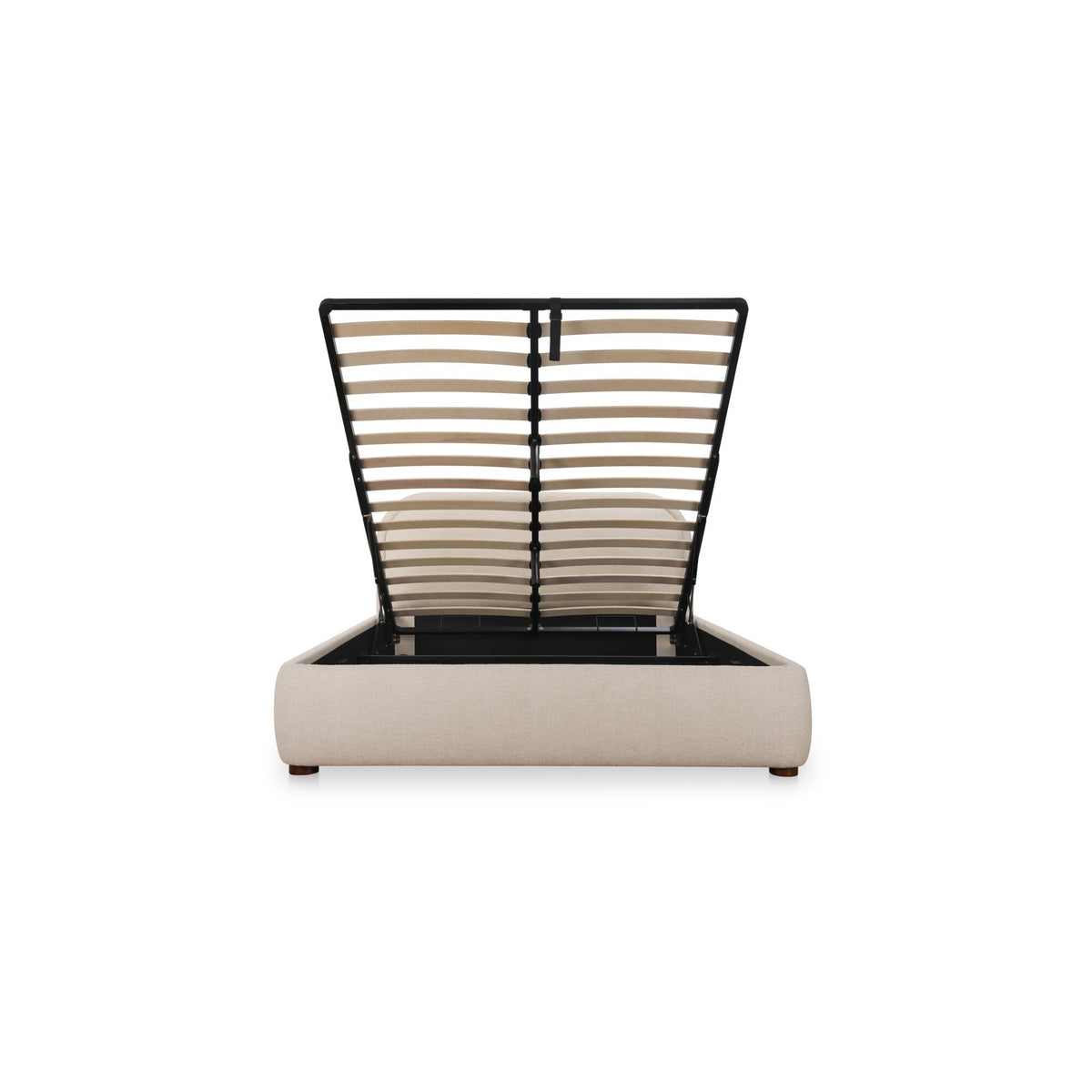 Colin - King Storage Bed - Light Brown