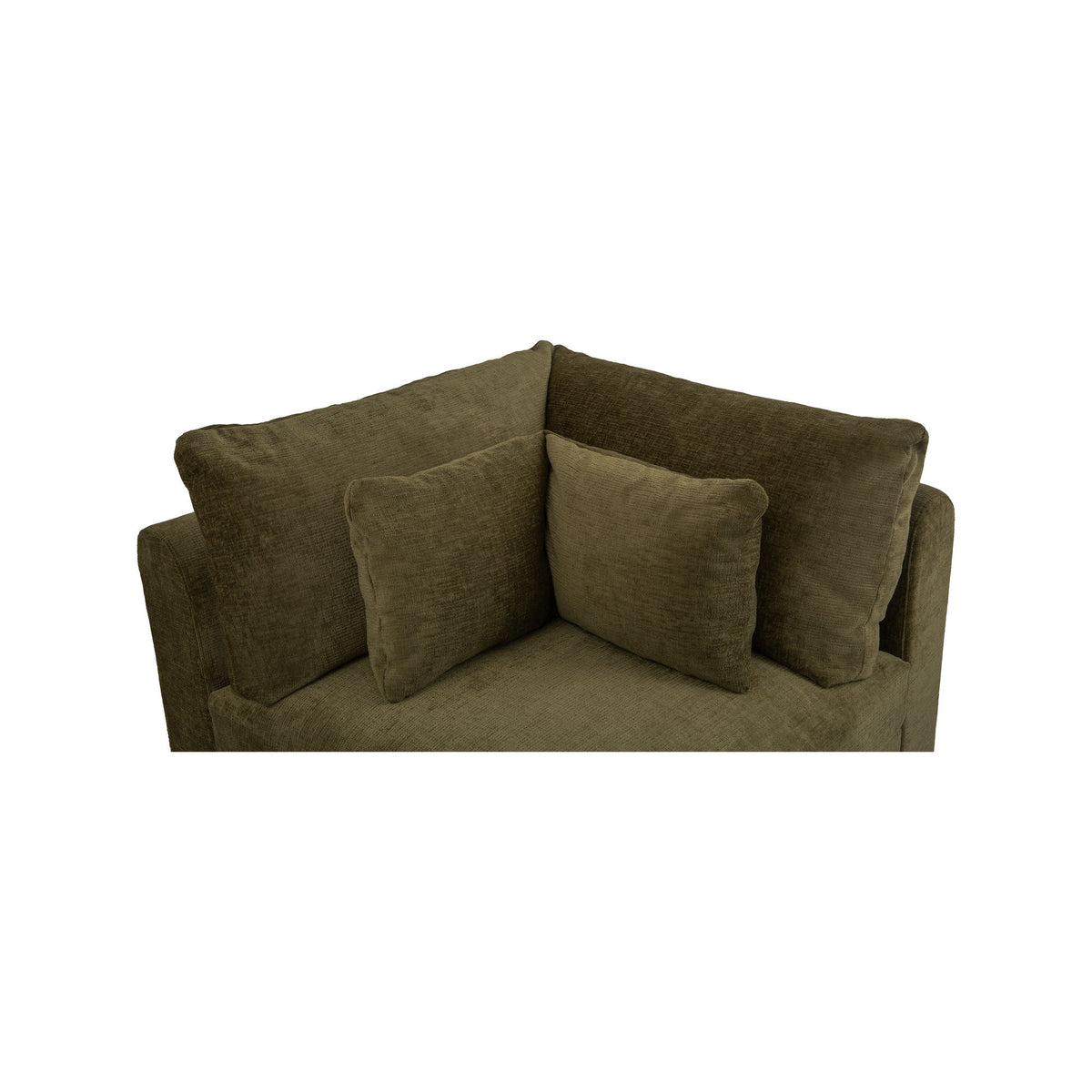 Swift - Corner Chair - Dark Green
