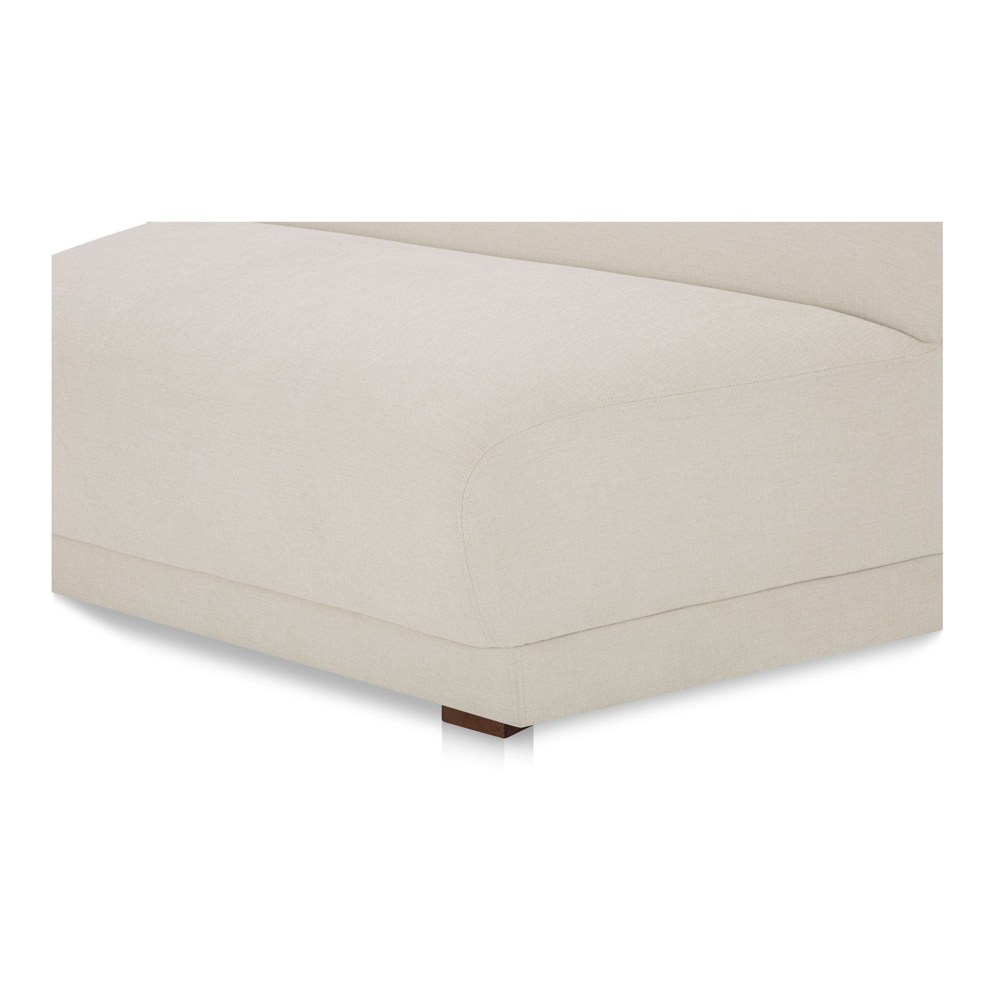 Fraser - Wedge Slipper Chair - Off White