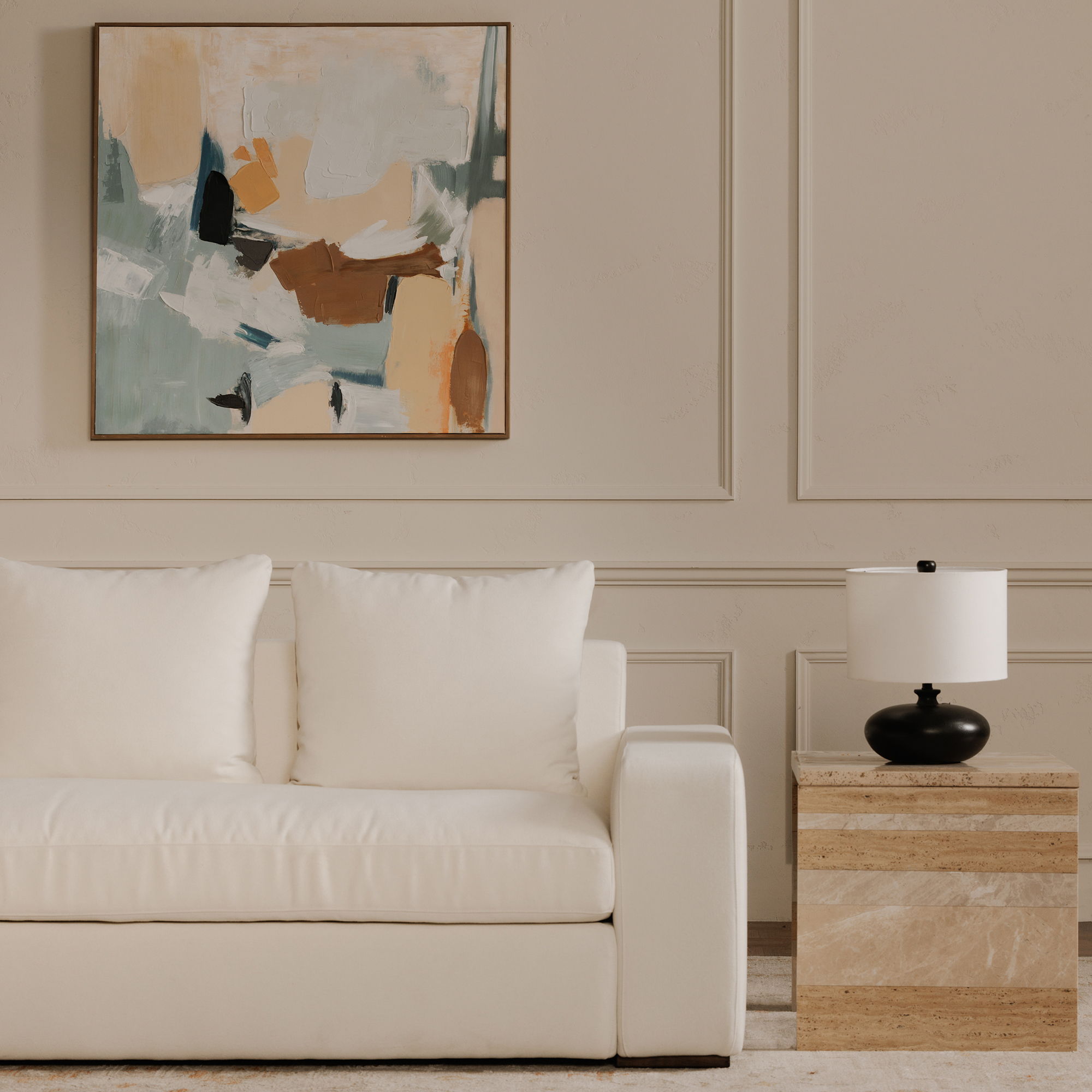 Thomas - Sofa - Ivory