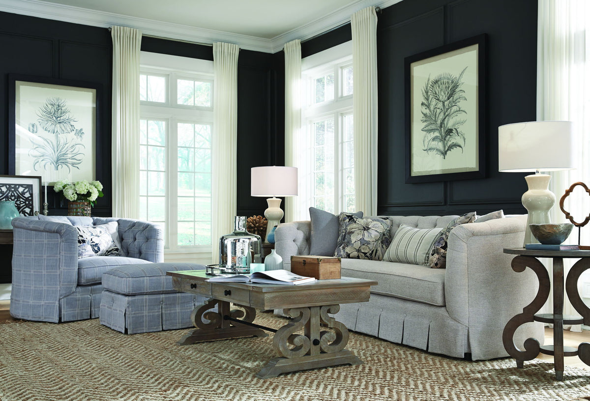 Tinley Park - Round Accent End Table - Dove Tail Gray