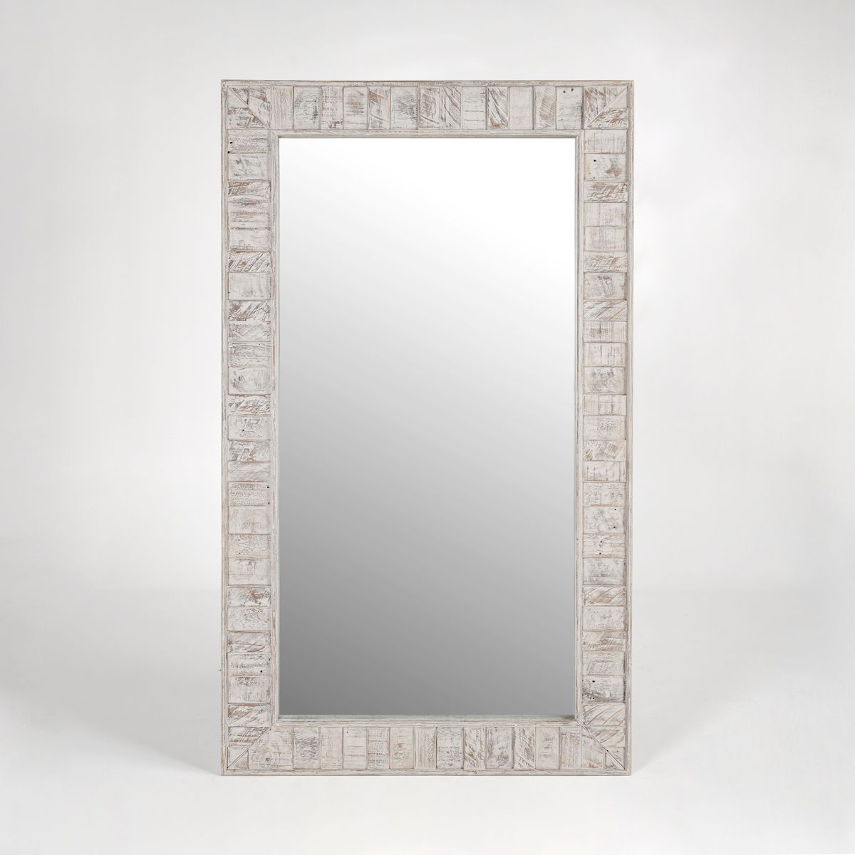 Astrid - Floor Mirror - White