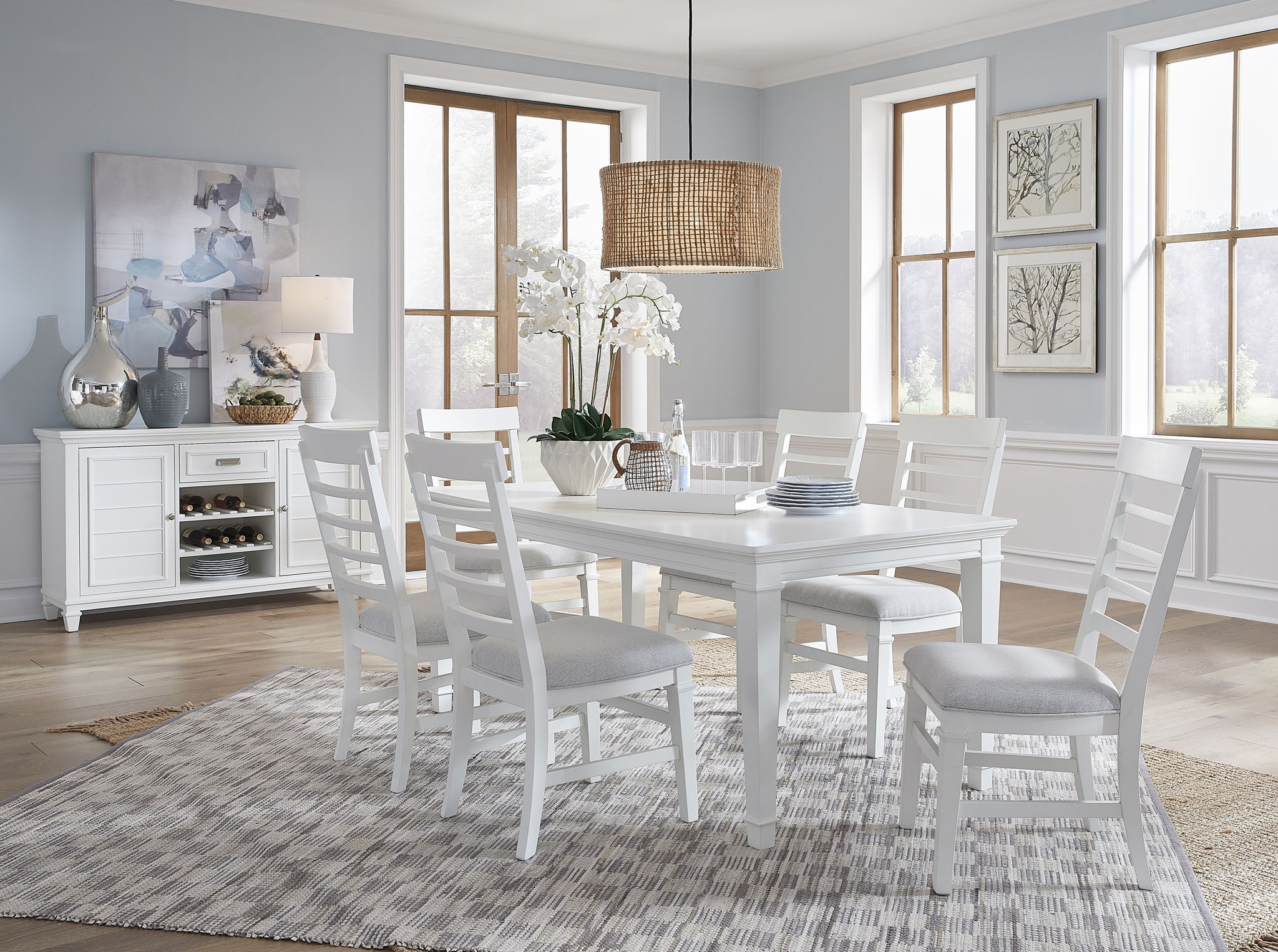 Charleston - Dining Side Chair With Upholstered Seat (Set of 2)