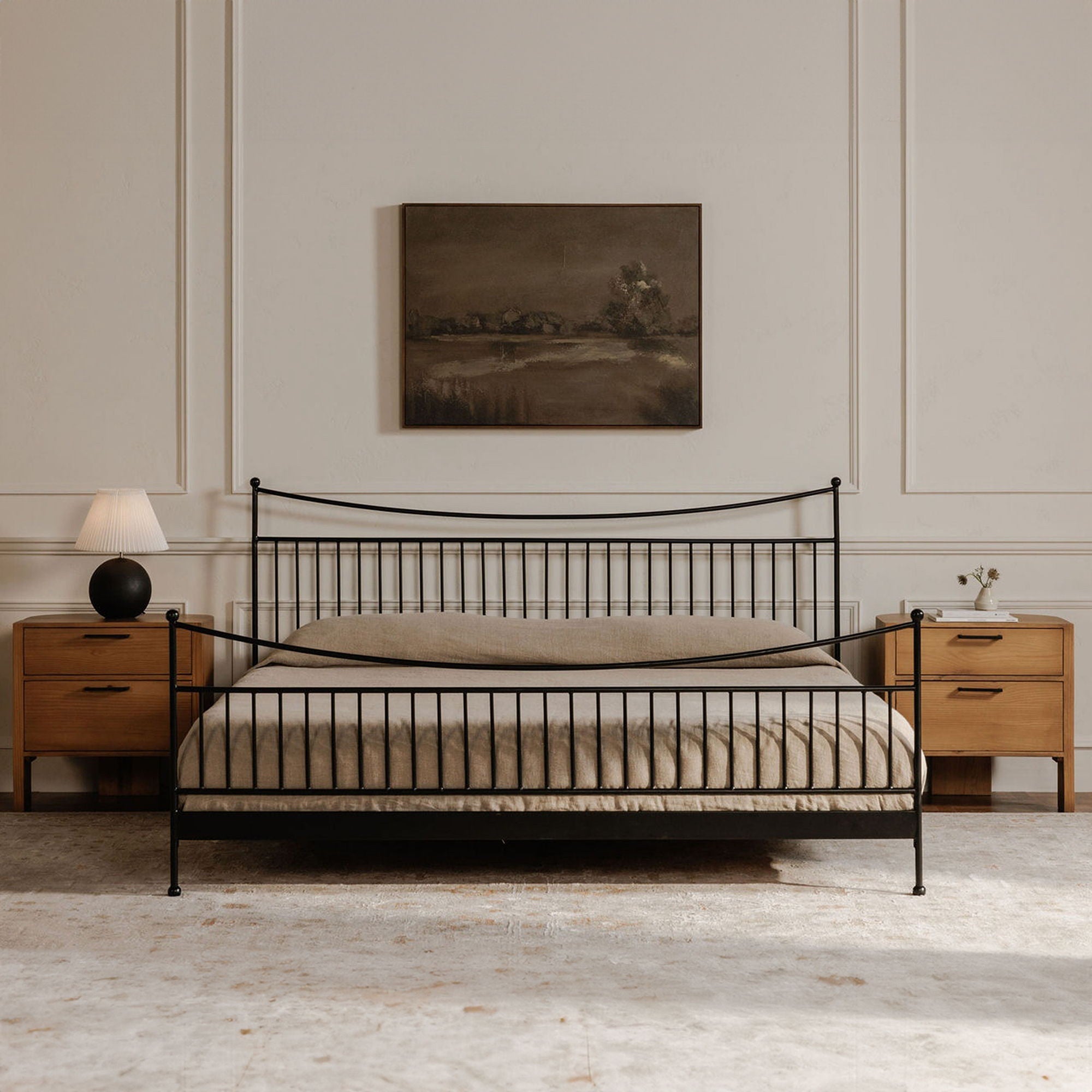 Monet - Queen Bed - Black