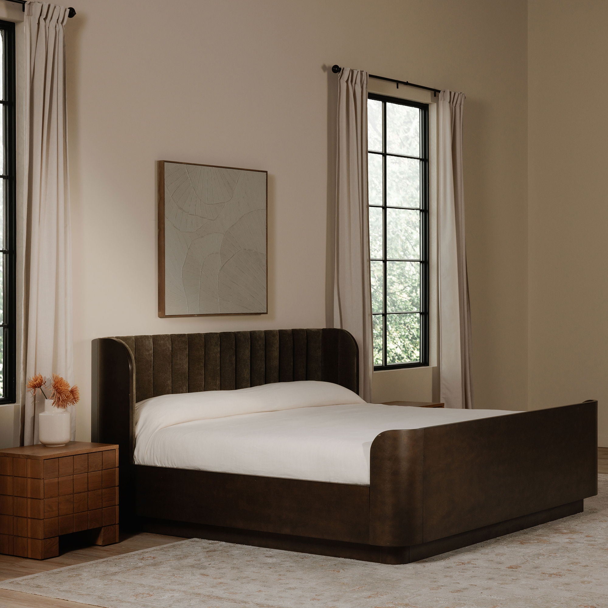 Scarlette - King Bed - Cedar Green